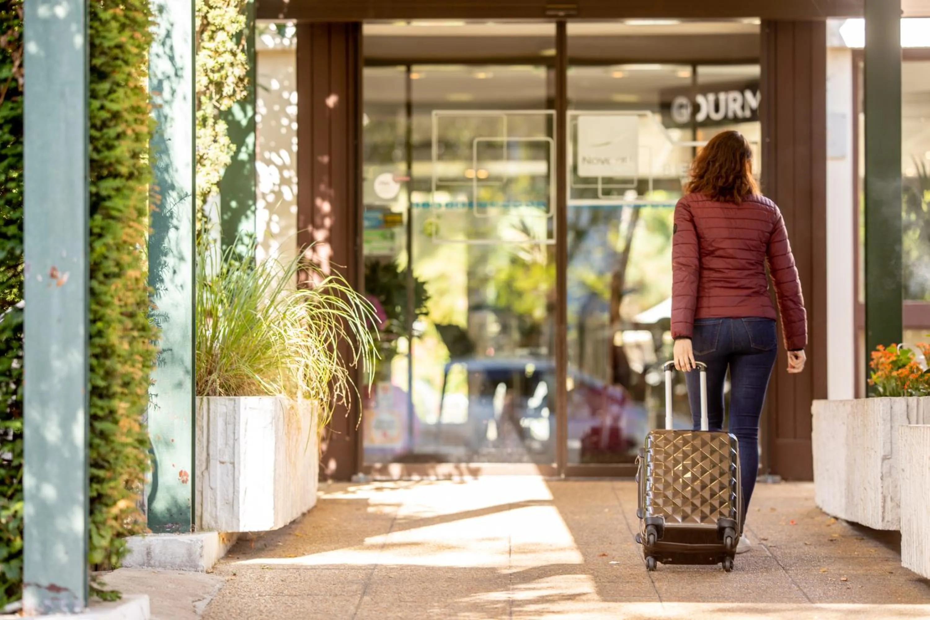 Facade/entrance in Novotel Genève Aéroport France