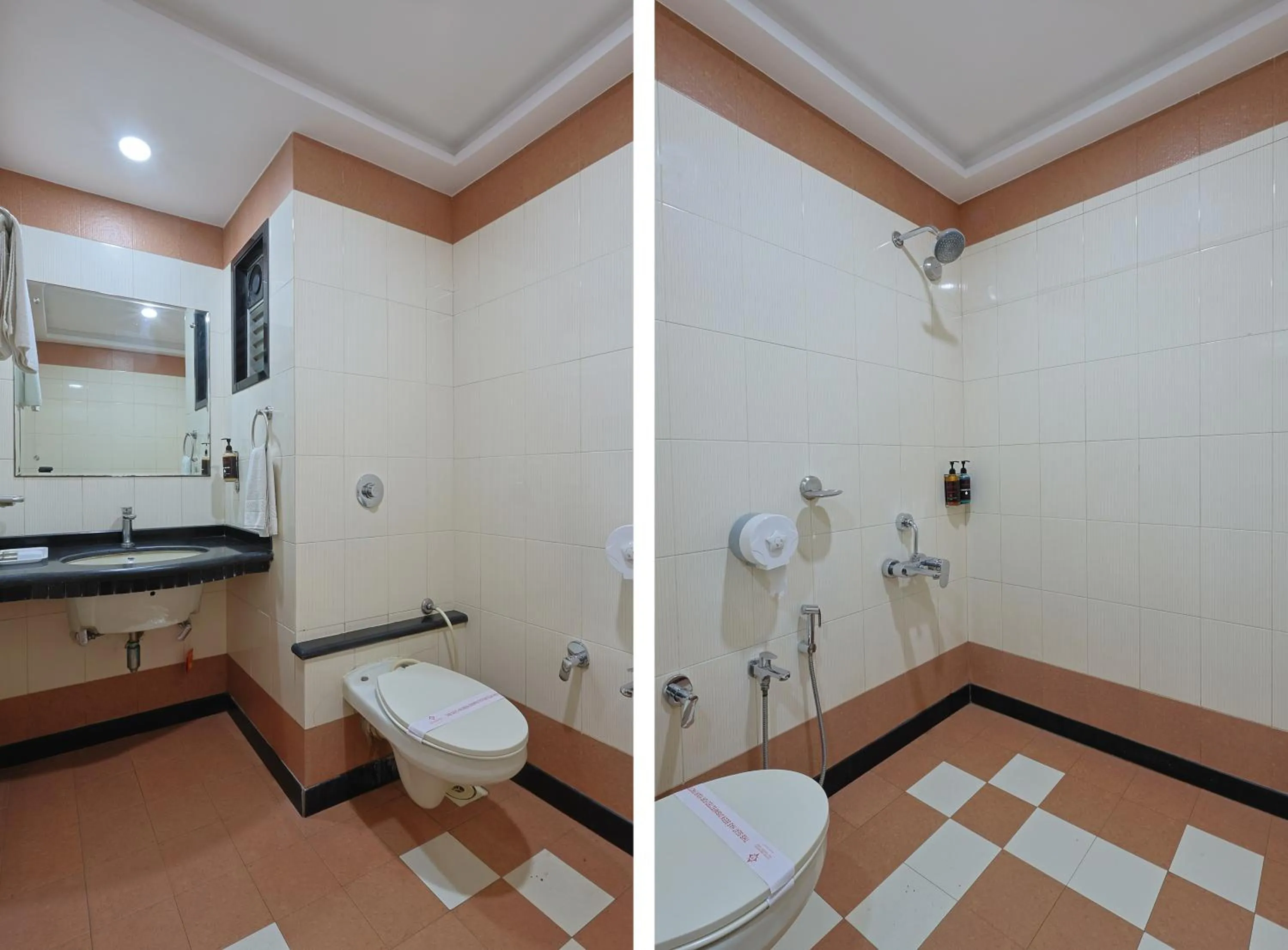 Bathroom in Hotel President