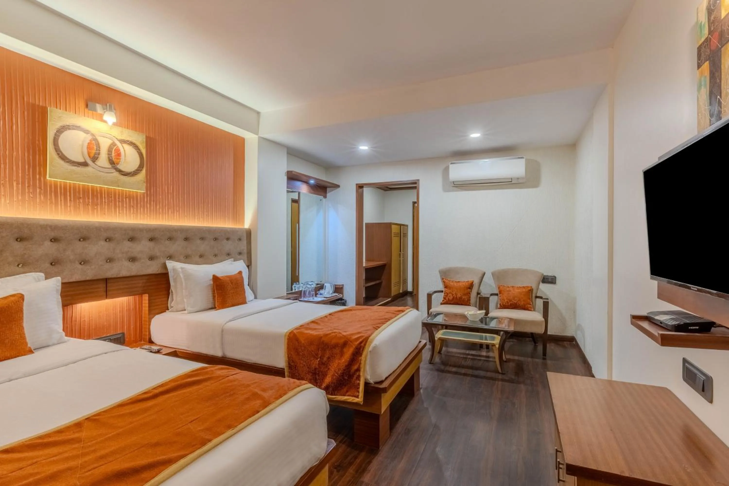 Bed in Hotel President