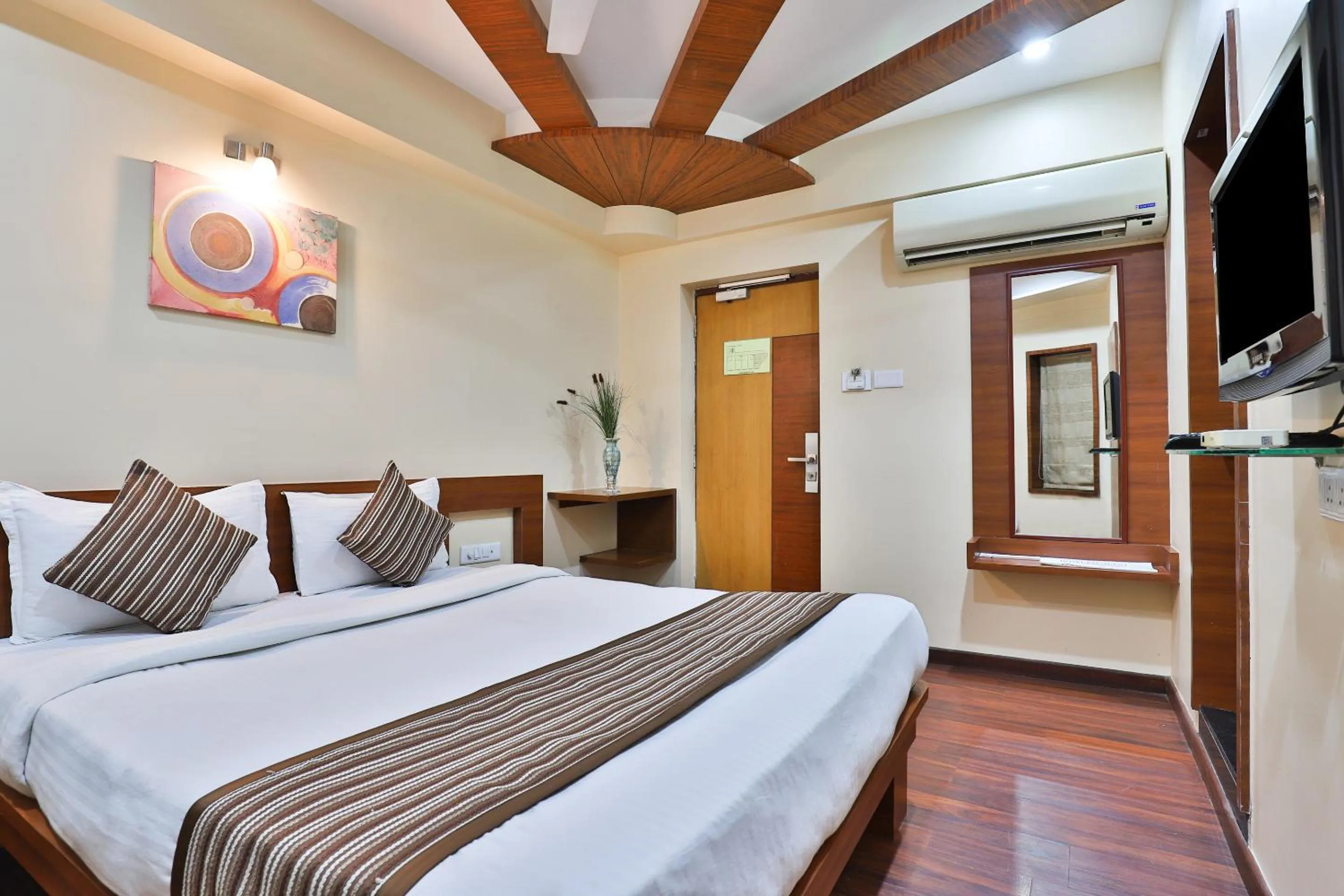 Bed in Hotel President