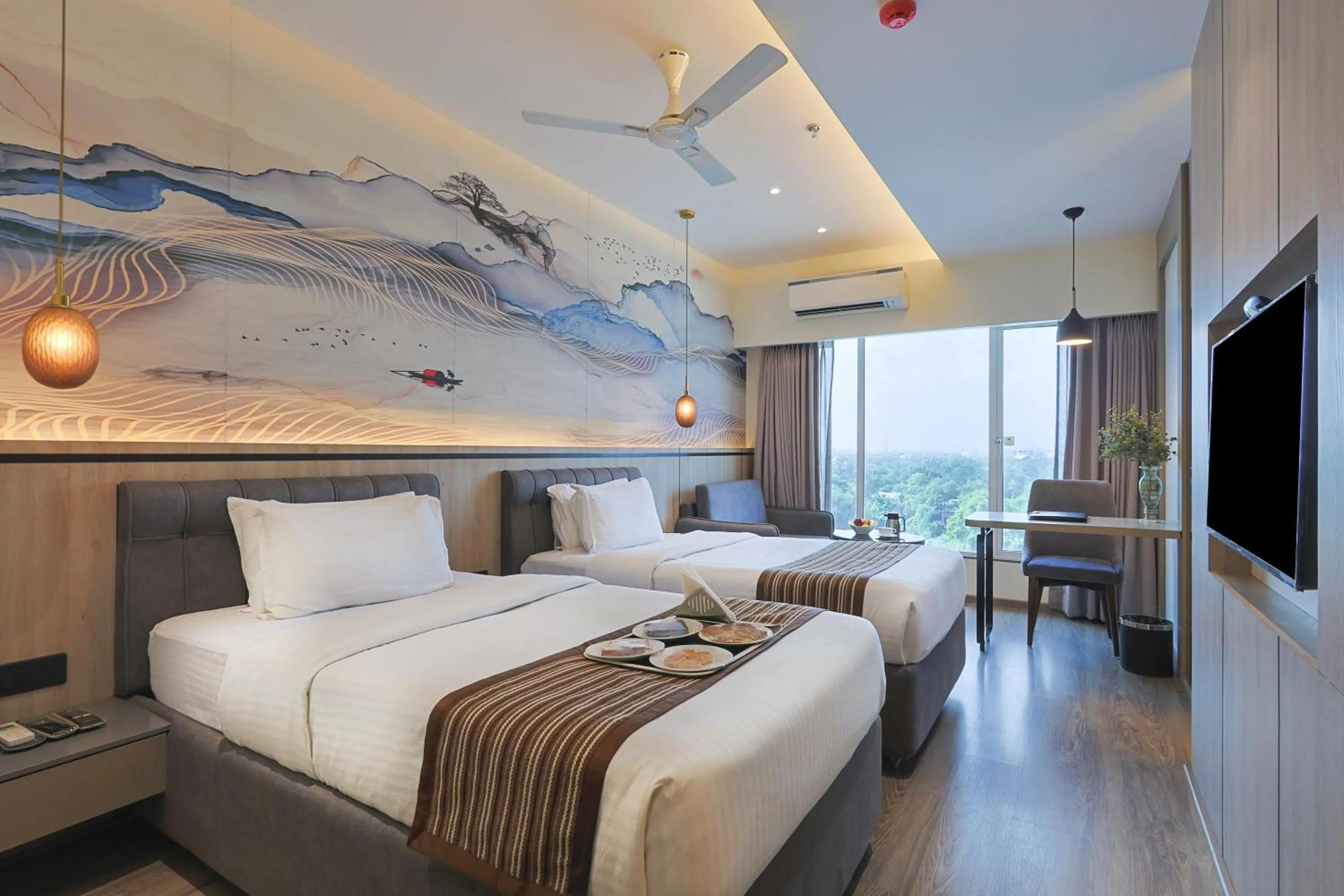 Bed in Hotel President