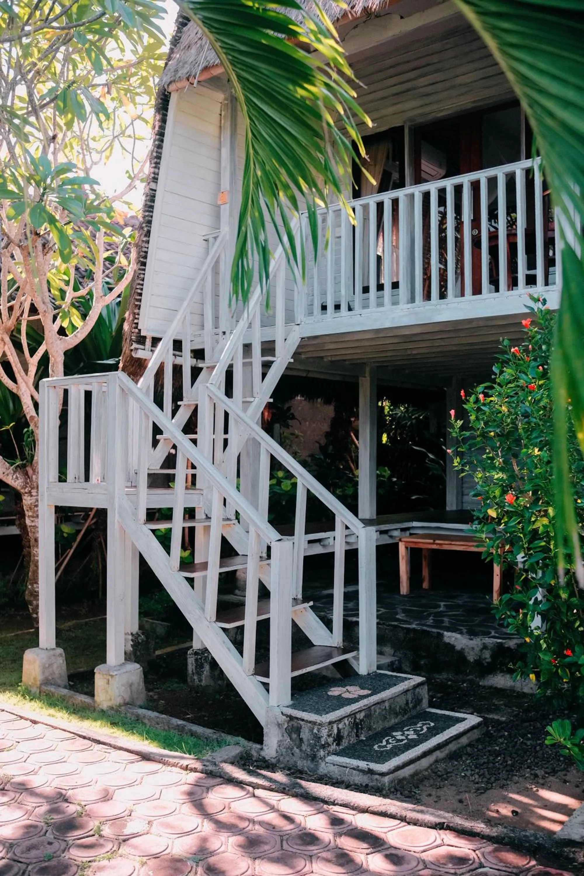 Property building in Abian Huts Dream Beach Lembongan