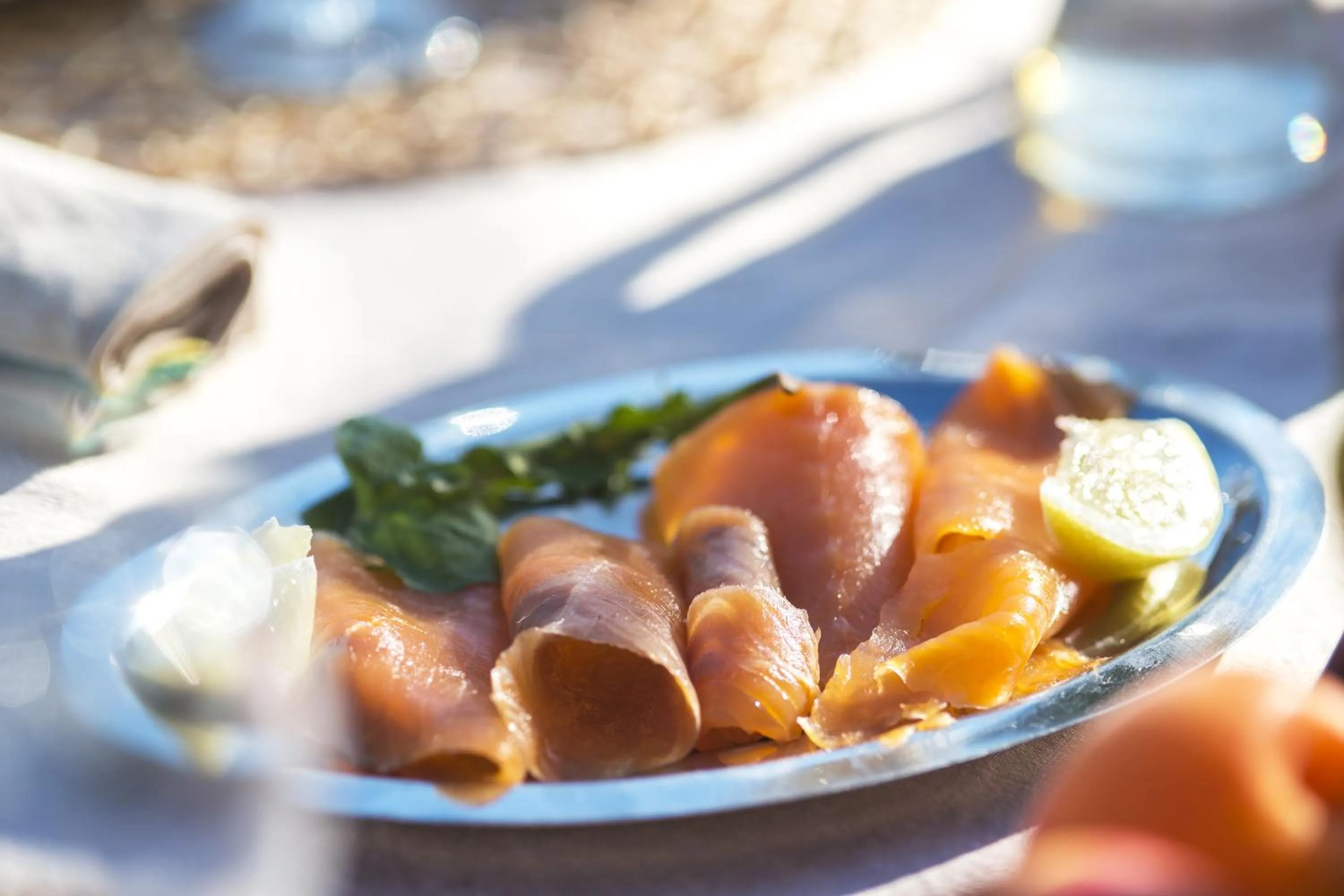 Food and drinks in Le Petit Domaine de Bois Avril