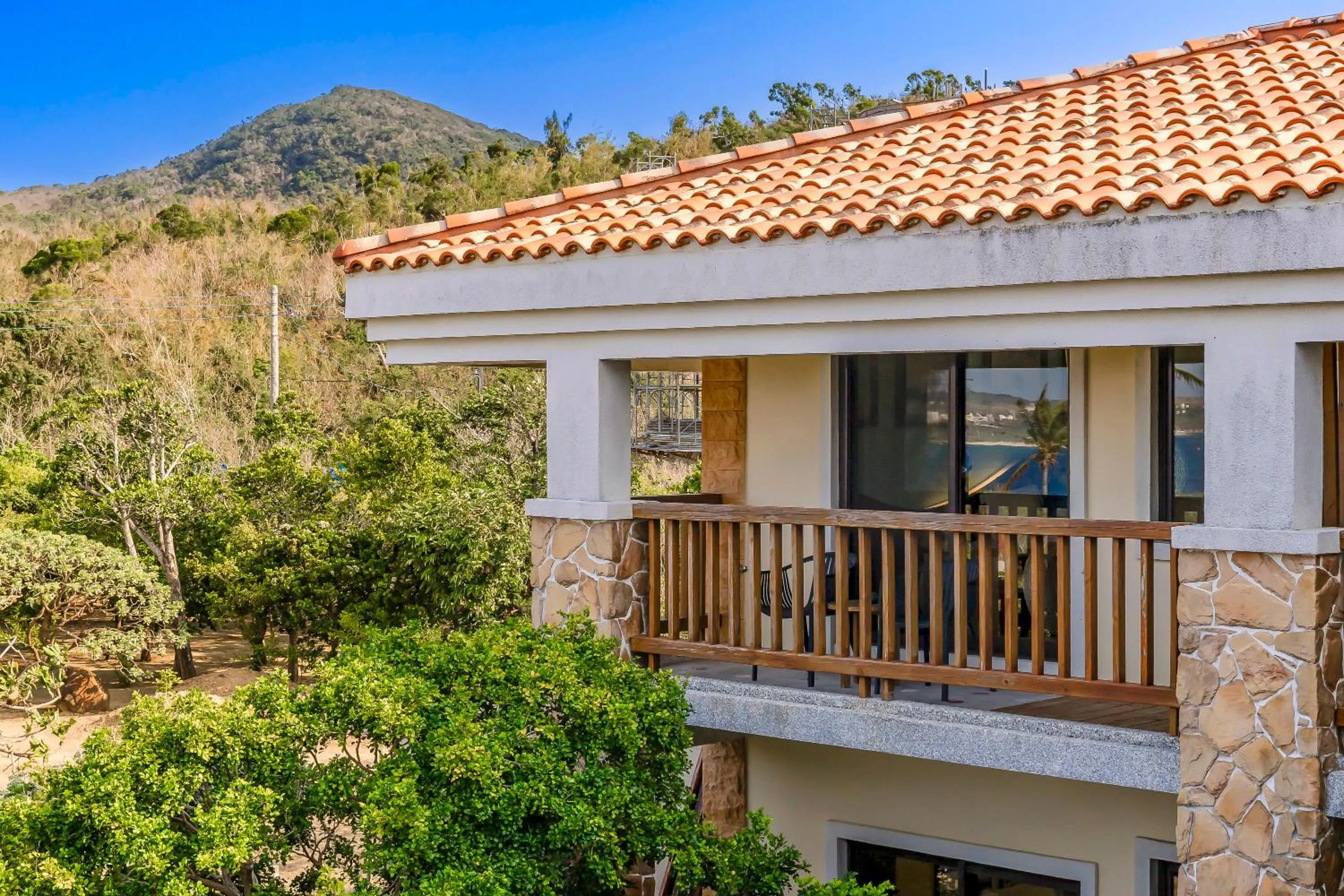 Balcony/Terrace in Southern Sun Homestay North