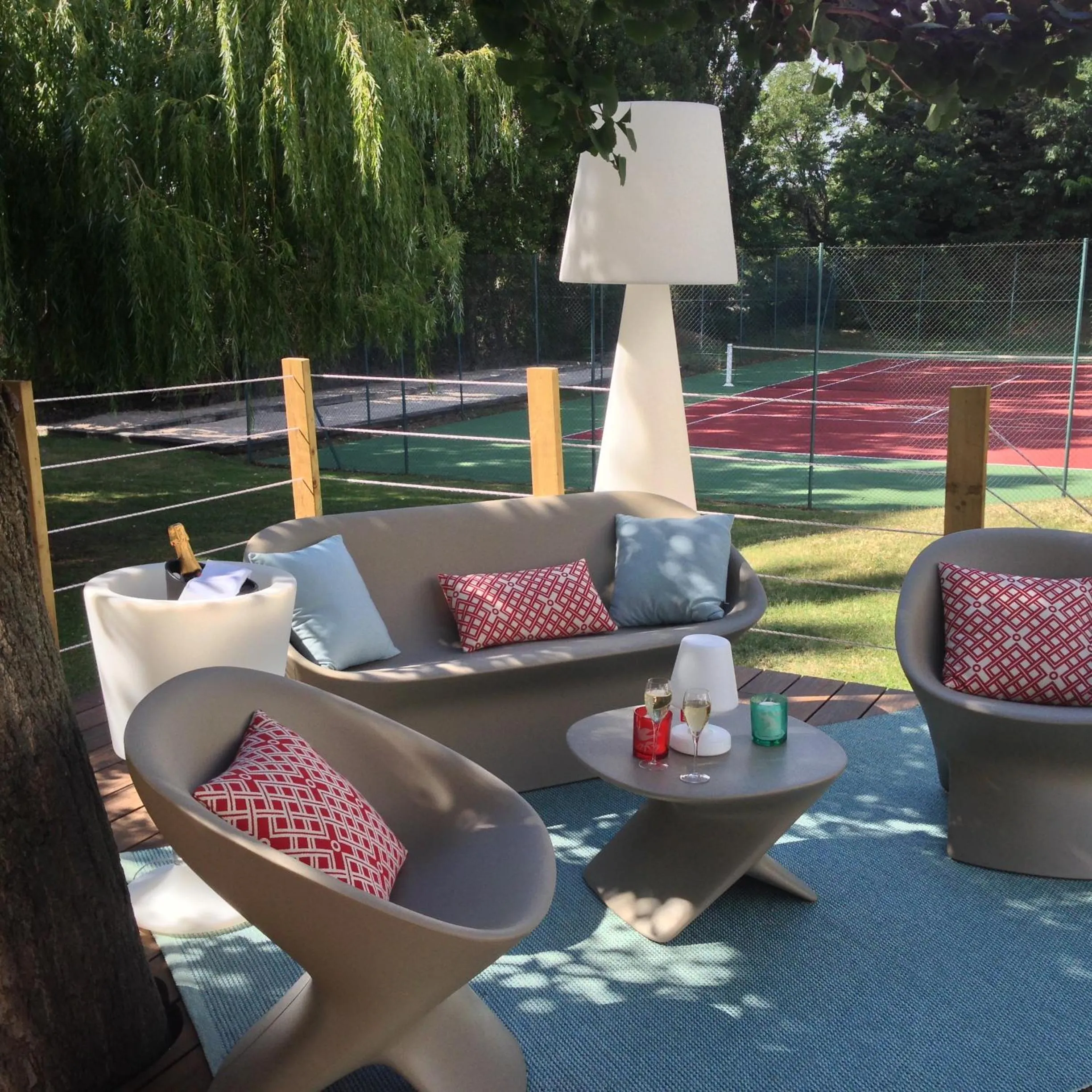 Garden in Novotel Avignon Nord