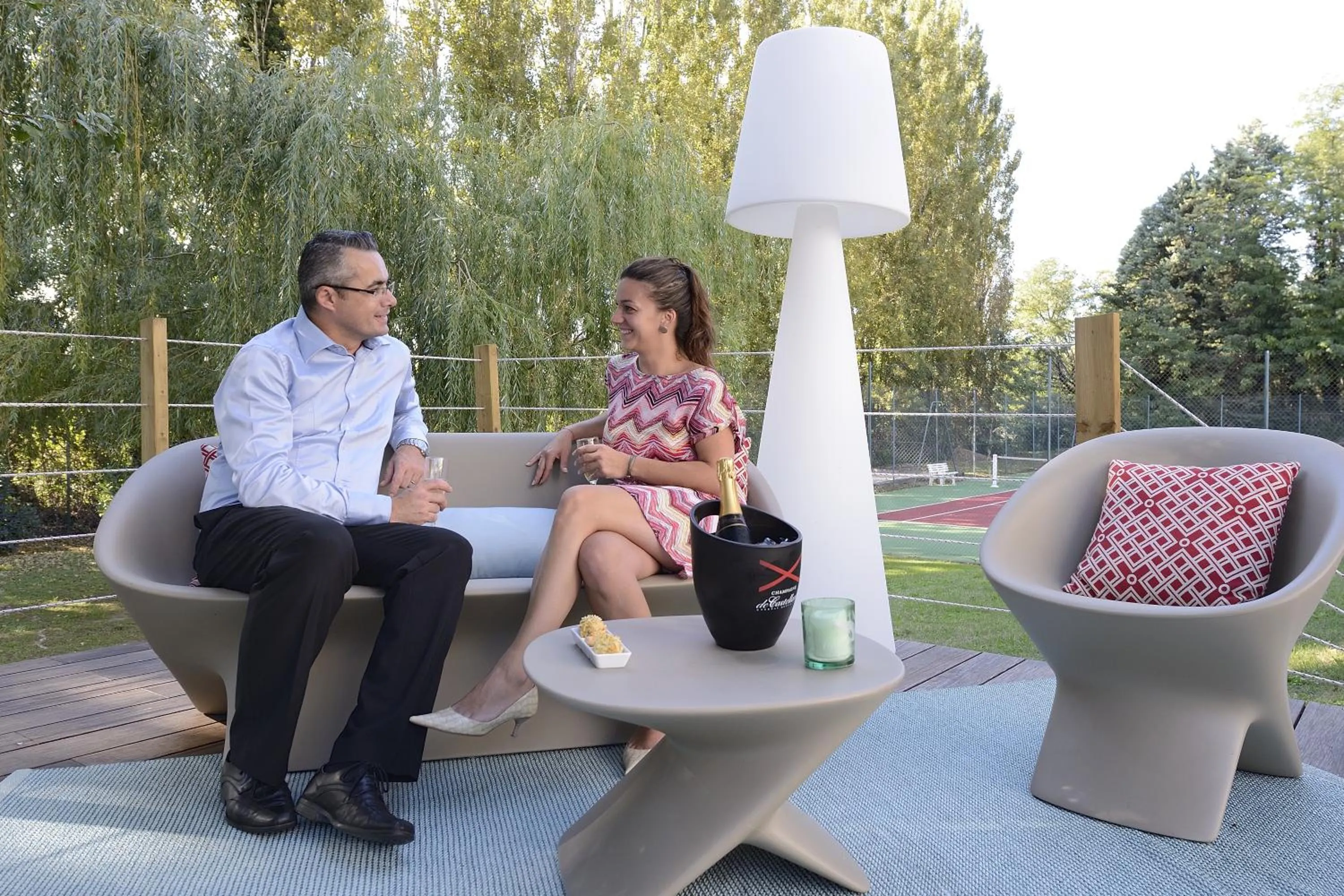 Garden in Novotel Avignon Nord