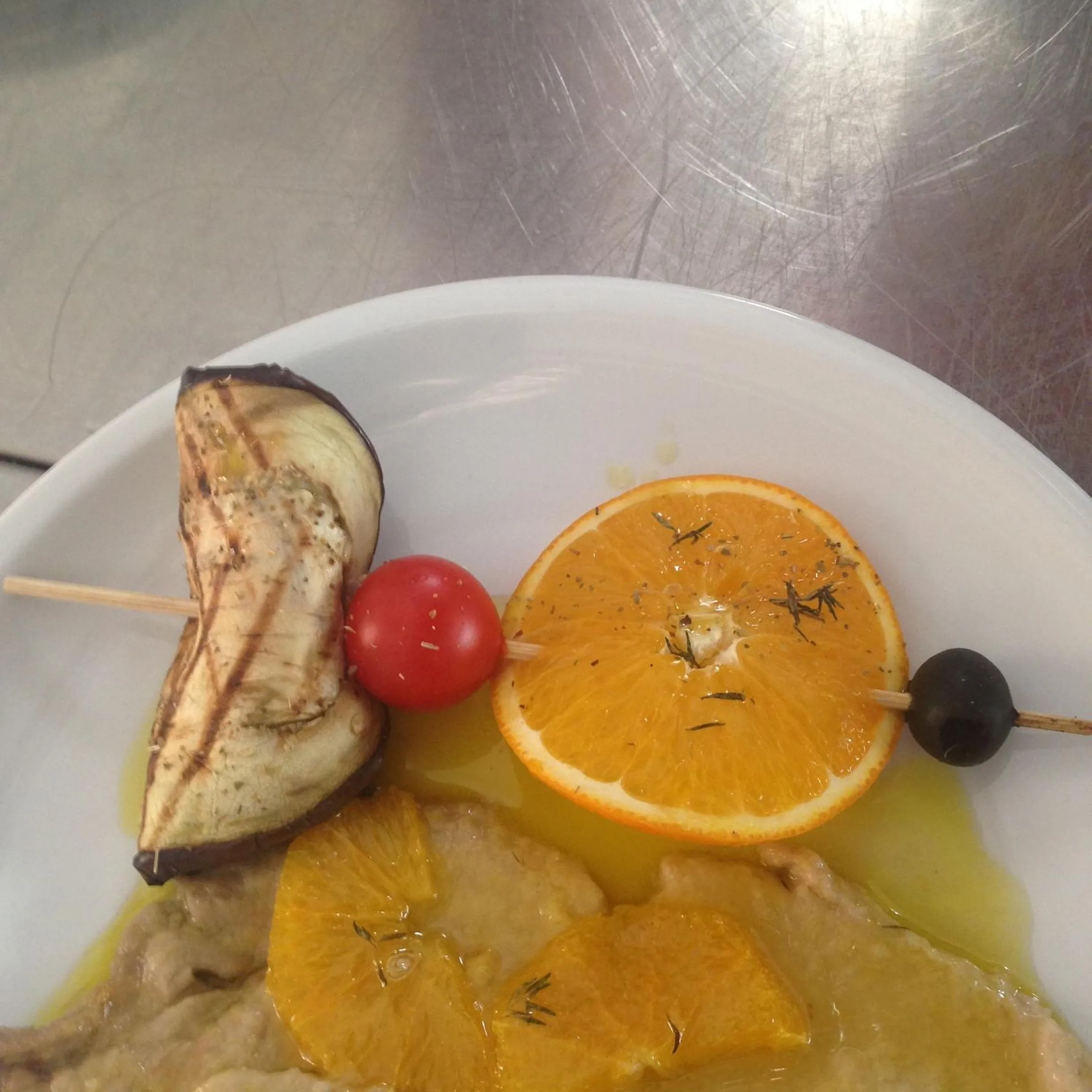 Food close-up in Hotel Lucerna
