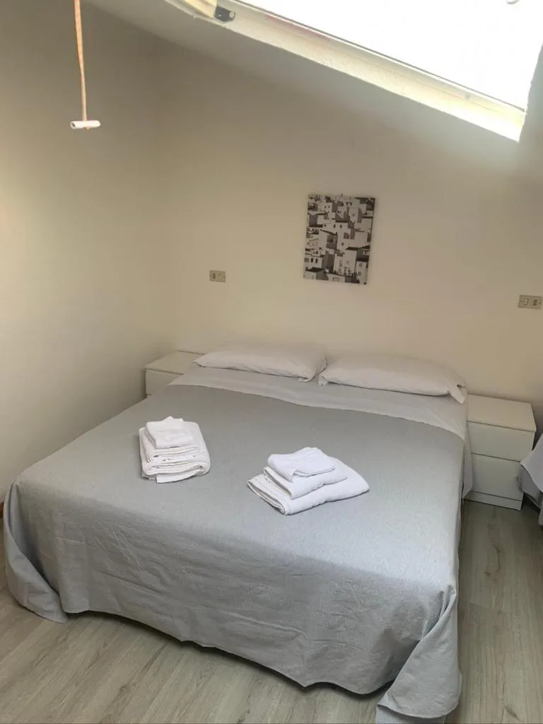 Bed in Hotel Lucerna