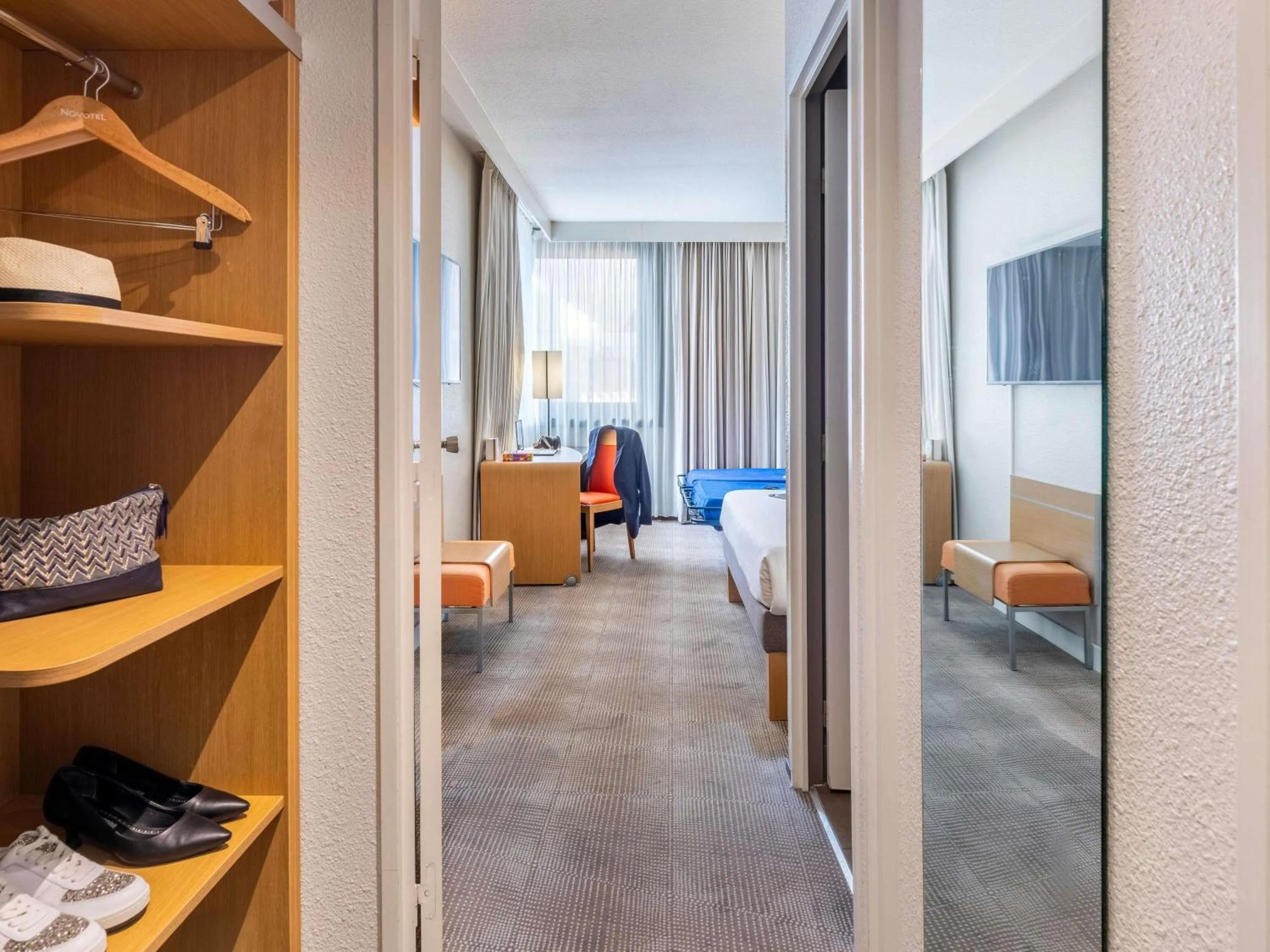 Bedroom in Novotel Grenoble Centre