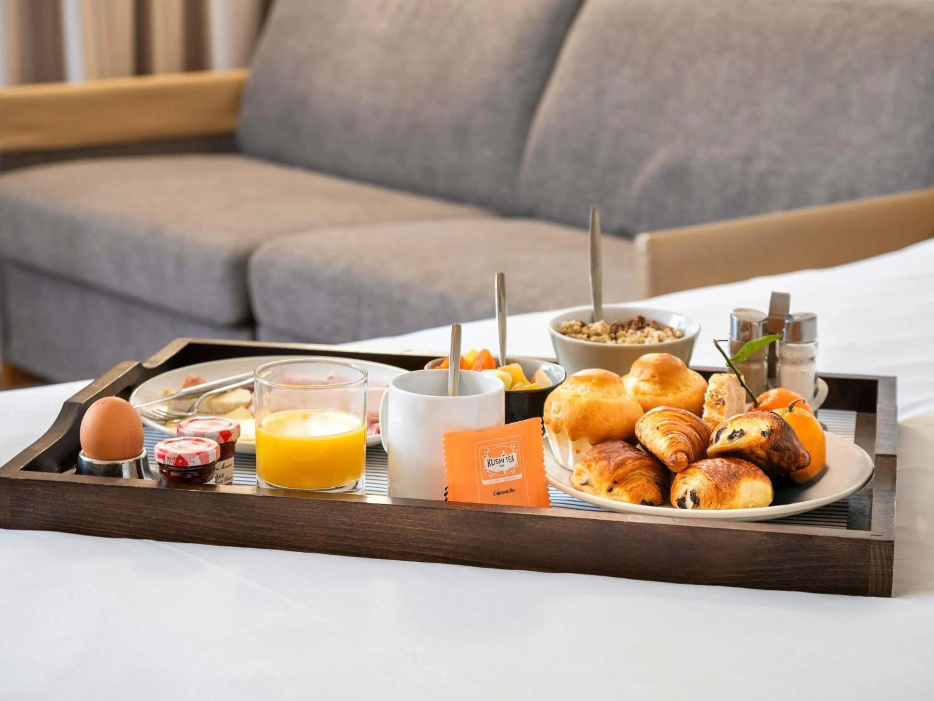 Bedroom in Novotel Grenoble Centre