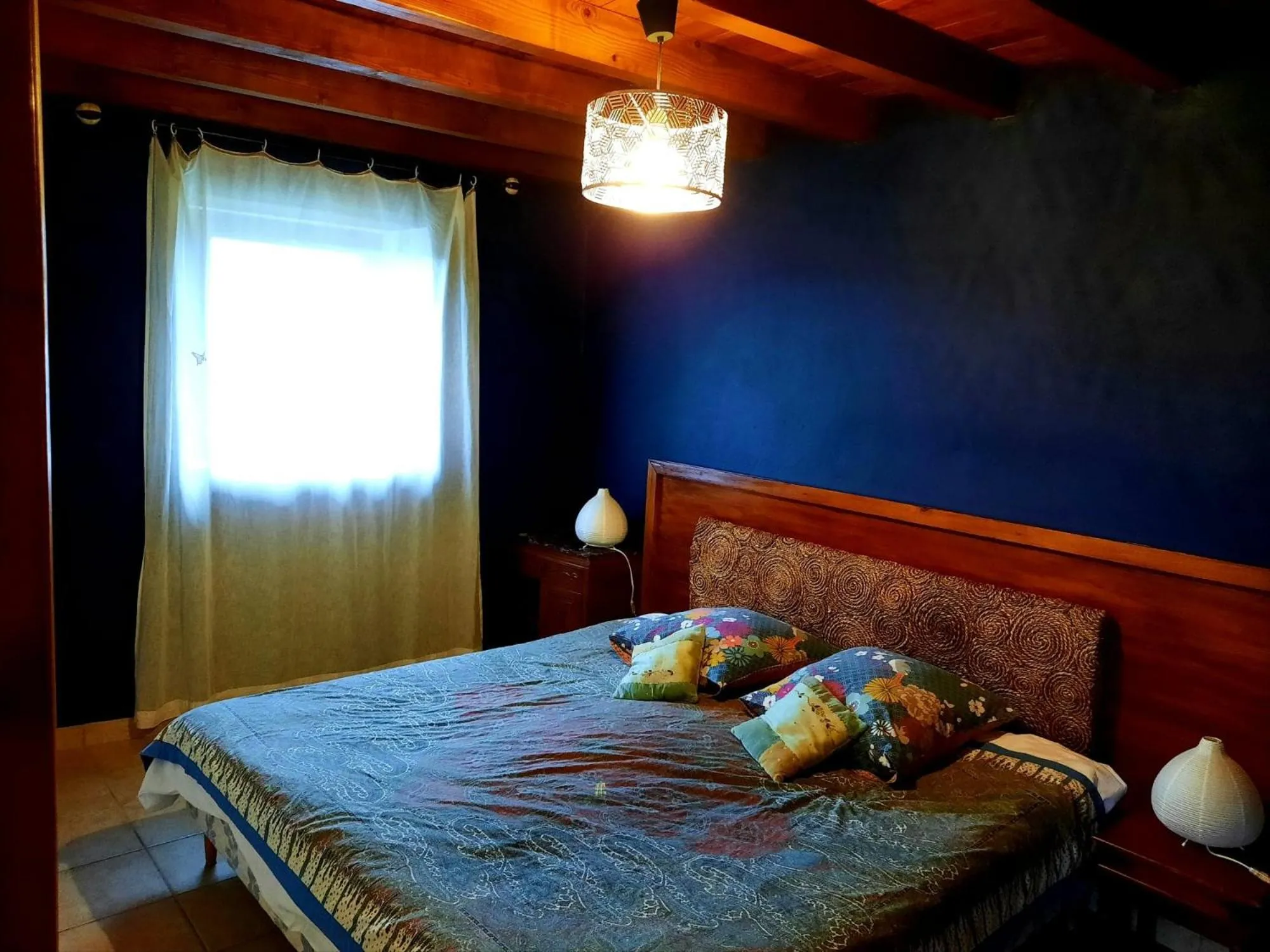 Bedroom, Bed in Le Petit Rias Gîte Soleil