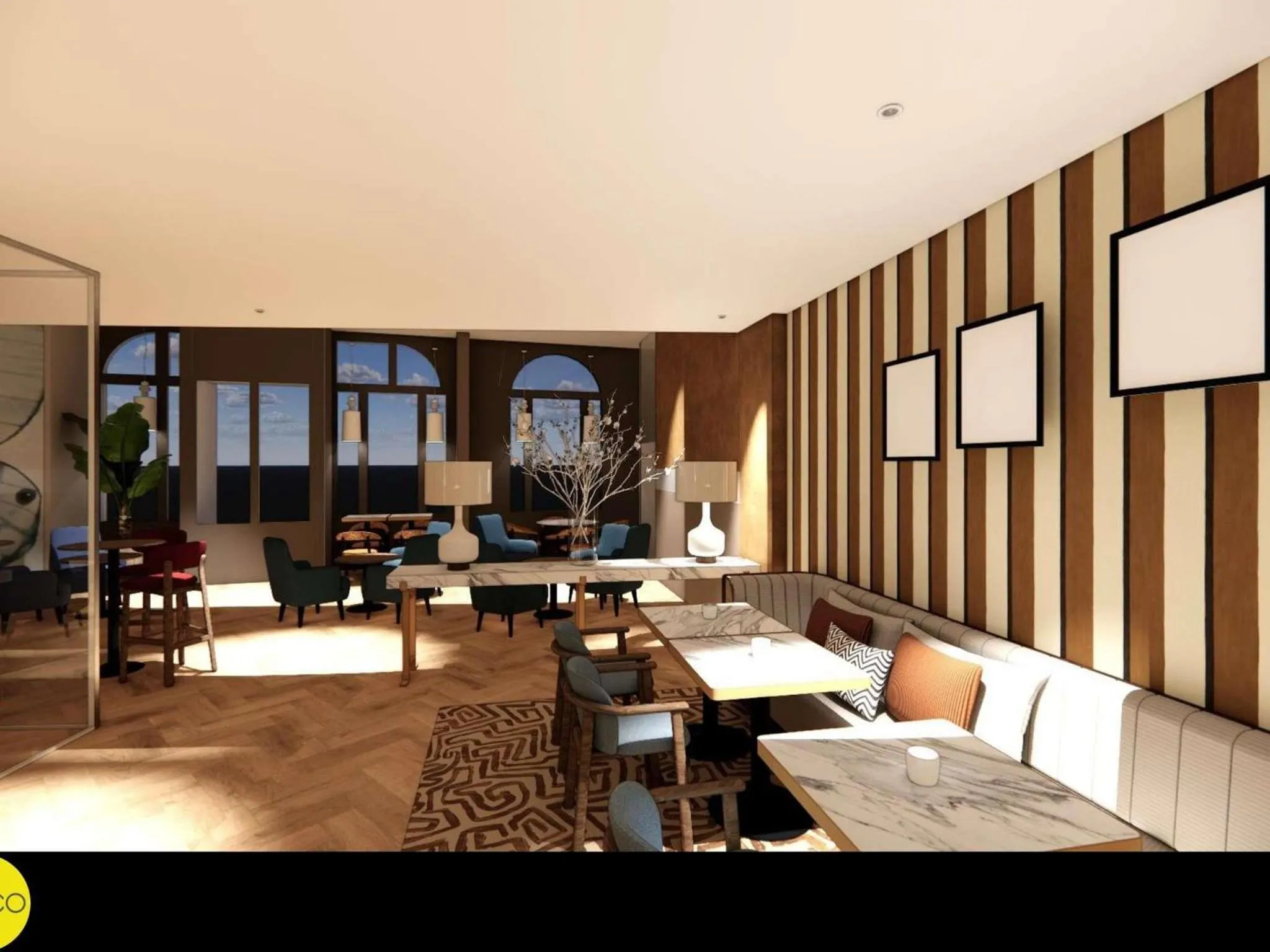 Lounge or bar in Mercure Nantes Centre Grand Hotel