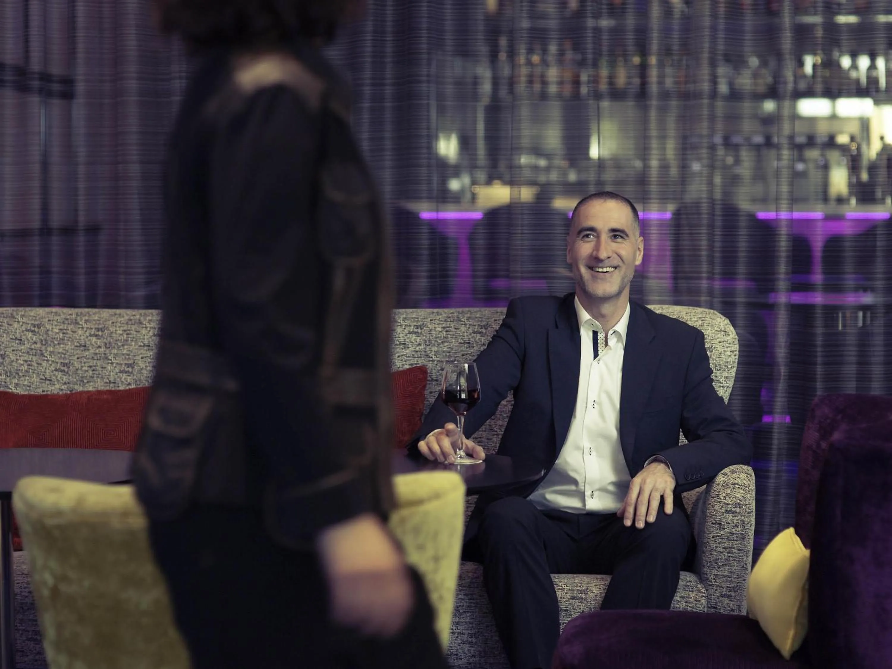 Lounge or bar in Mercure Nantes Centre Grand Hotel