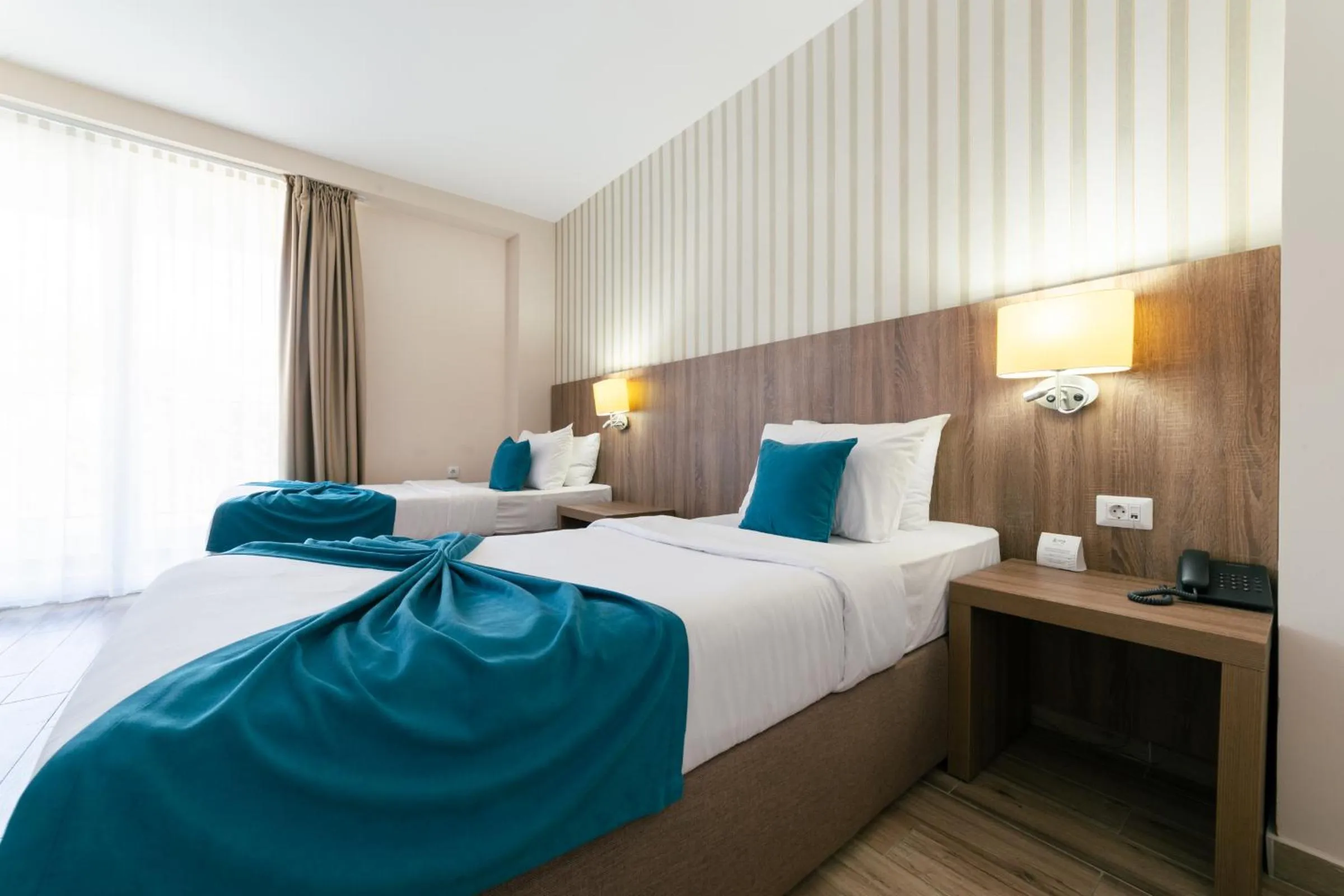 Balcony/Terrace, Bed in Hotel Sato Conference & SPA Resort