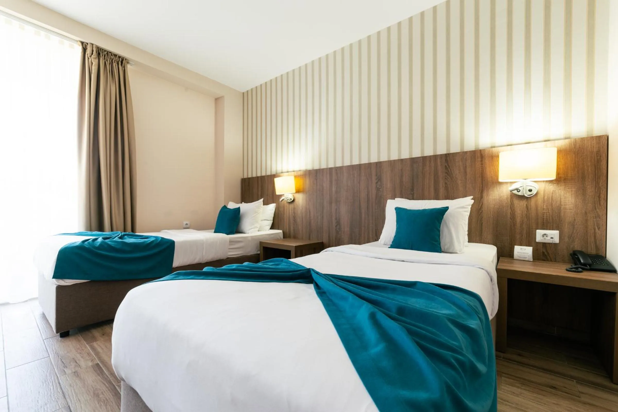 Balcony/Terrace, Bed in Hotel Sato Conference & SPA Resort