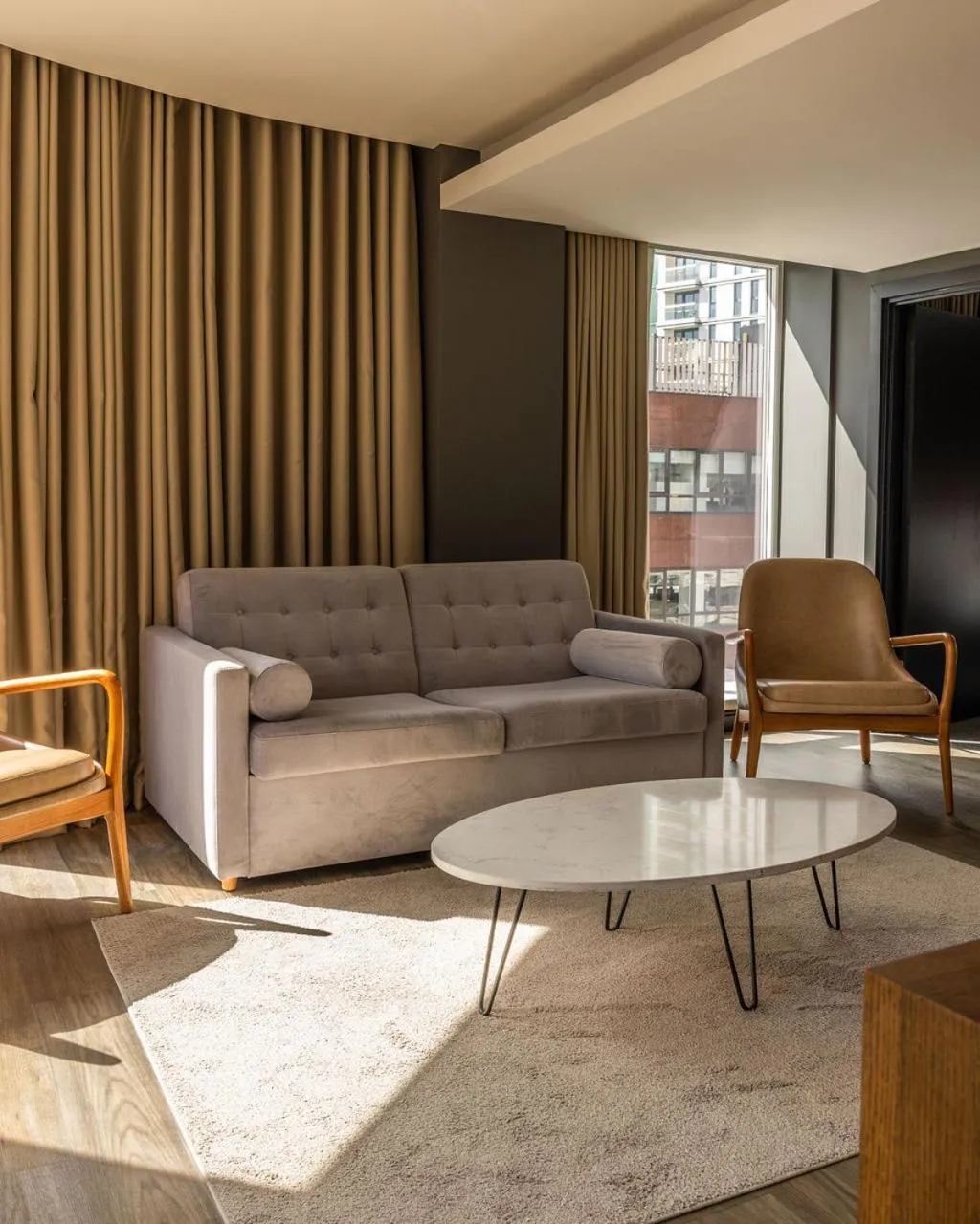 Seating area in The Gate London City