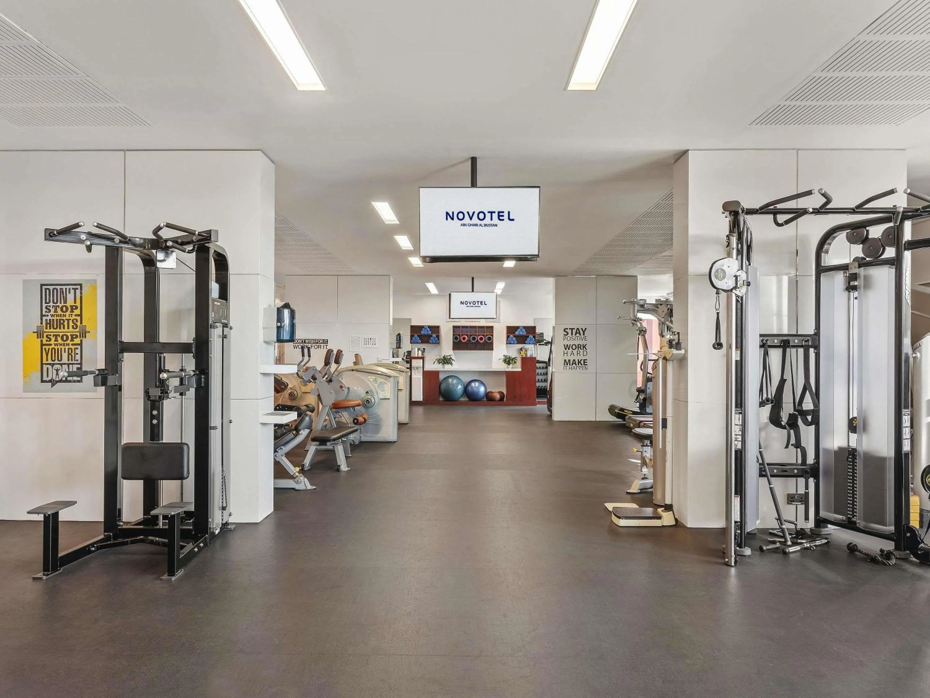 Fitness centre/facilities in Novotel Abu Dhabi Al Bustan
