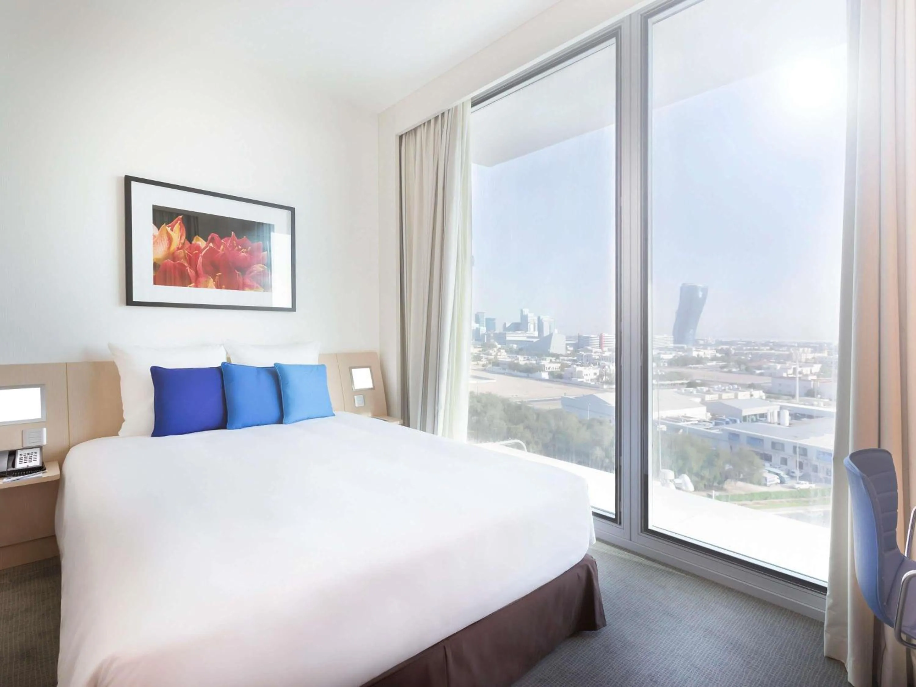 Bedroom, Bed in Novotel Abu Dhabi Al Bustan