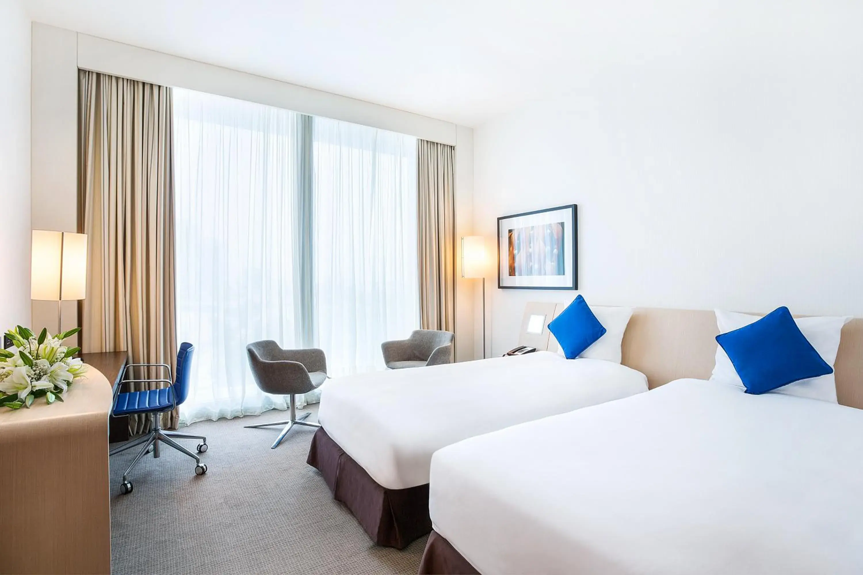 Superior Twin Room in Novotel Abu Dhabi Al Bustan Superior Twin Room in Novotel Abu Dhabi Al Bustan