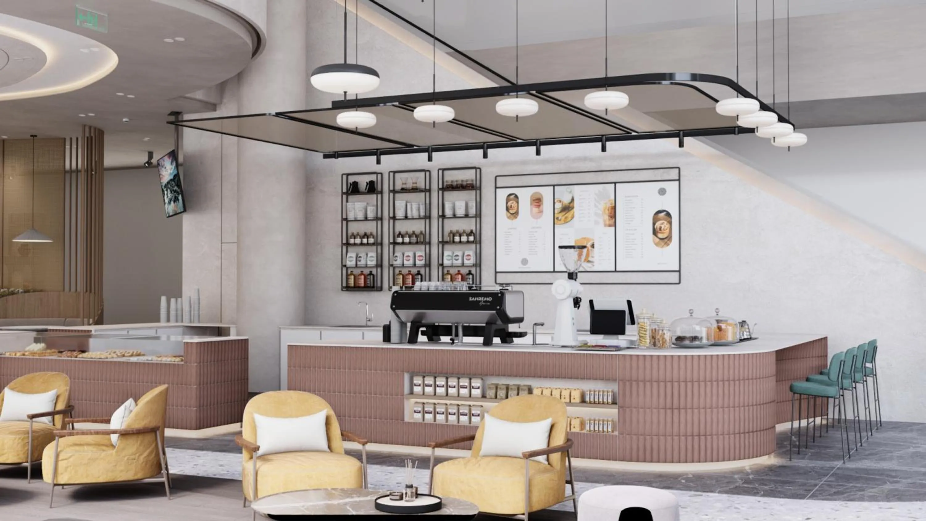 Restaurant/places to eat in Novotel Abu Dhabi Al Bustan