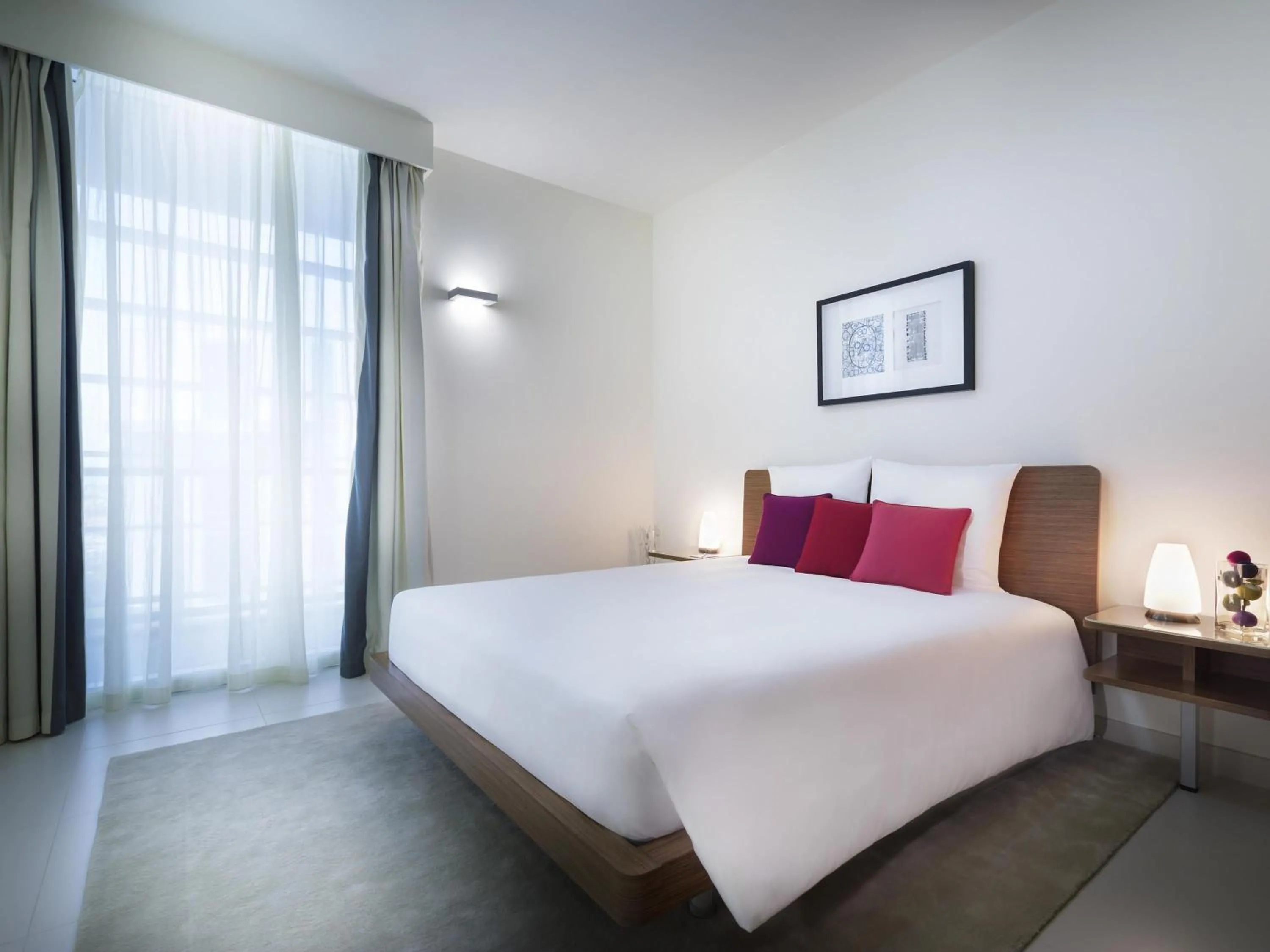 Bedroom, Bed in Adagio Abu Dhabi Al Bustan