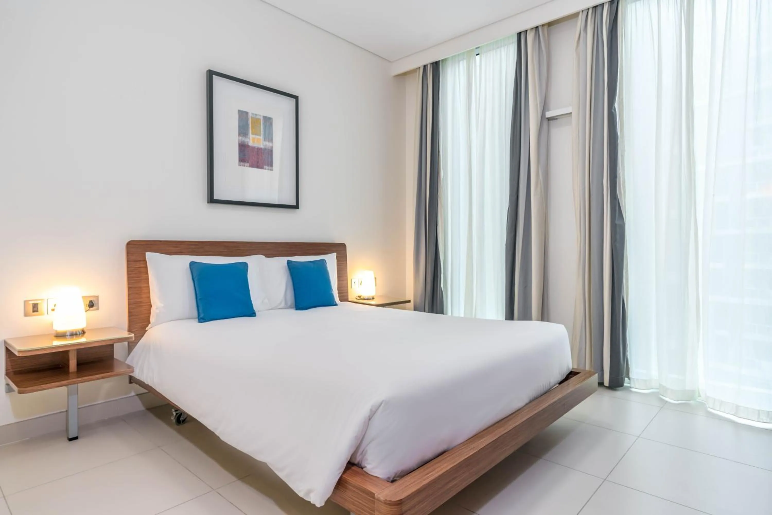 Bedroom, Bed in Adagio Abu Dhabi Al Bustan