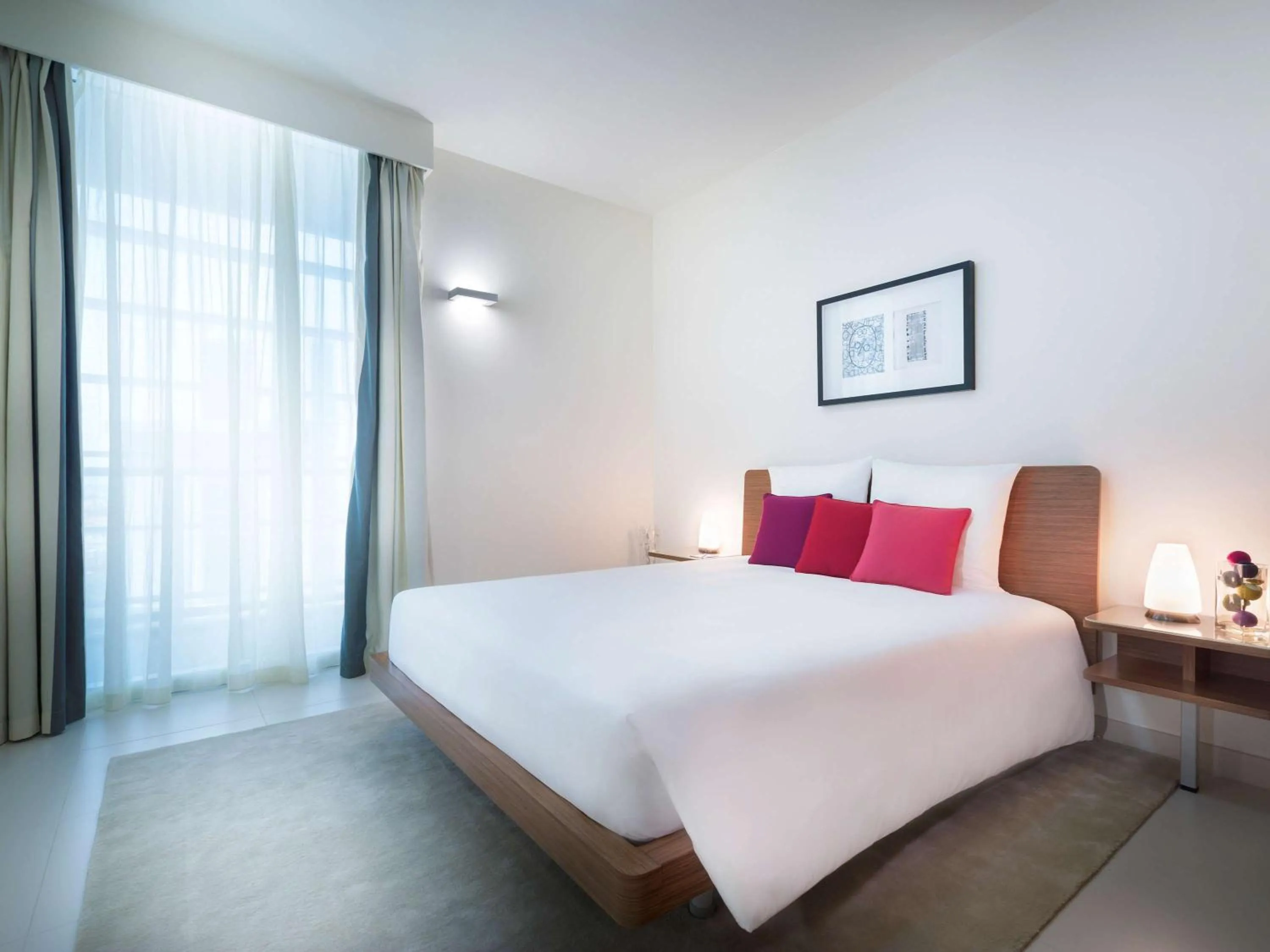 Photo of the whole room, Bed in Adagio Abu Dhabi Al Bustan