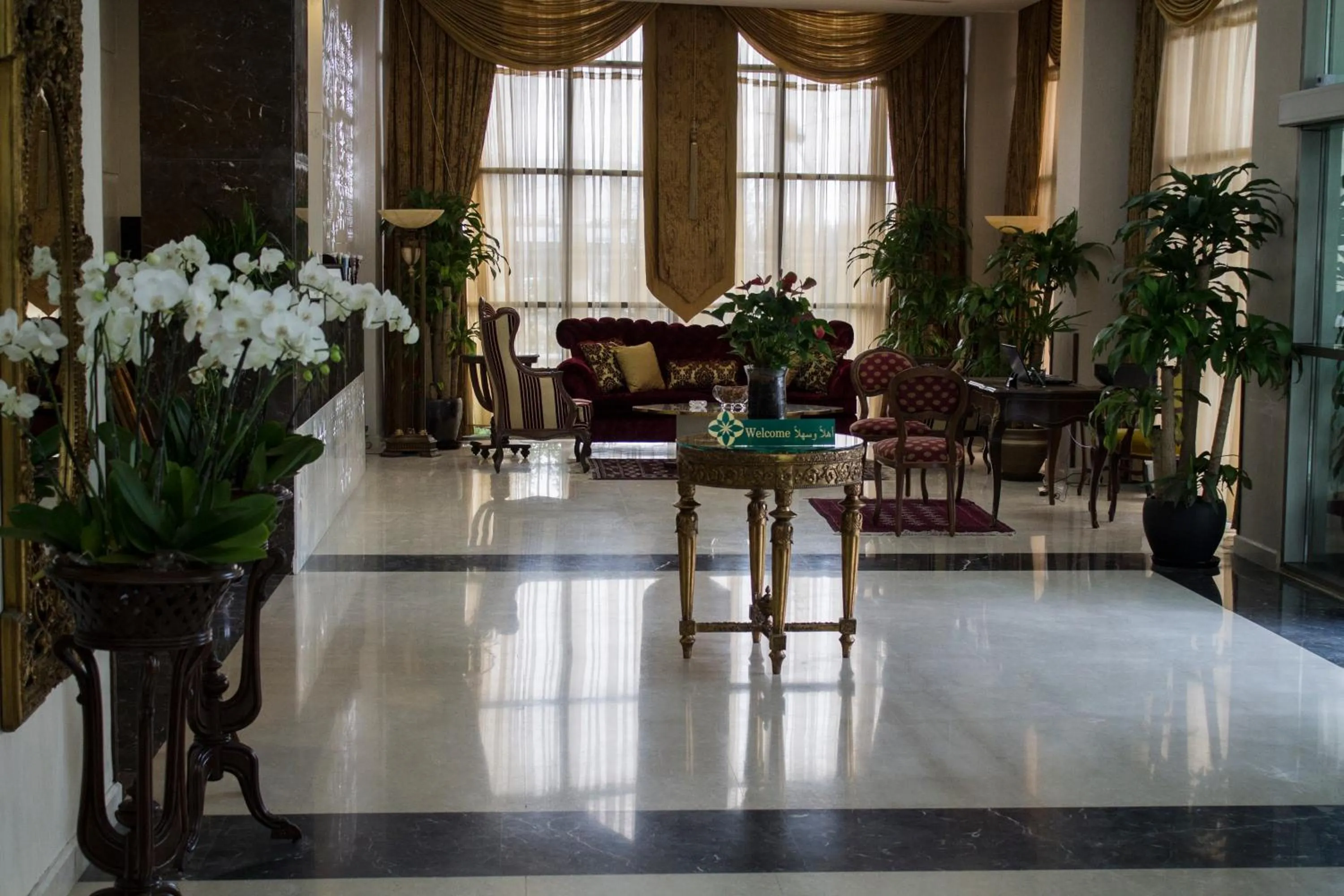 Lobby or reception in Fiori Hotel