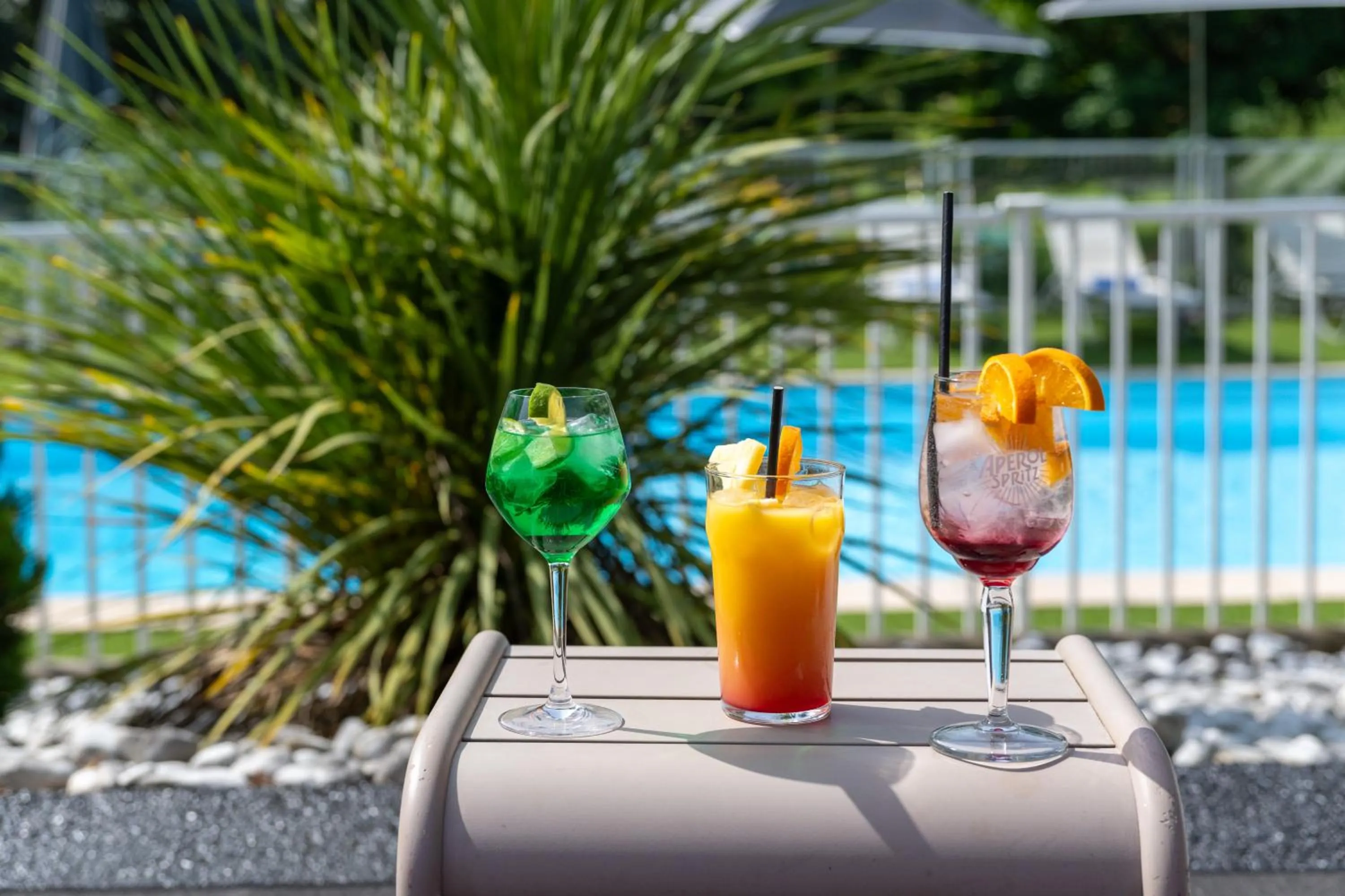 Patio in Novotel Grenoble Nord Voreppe