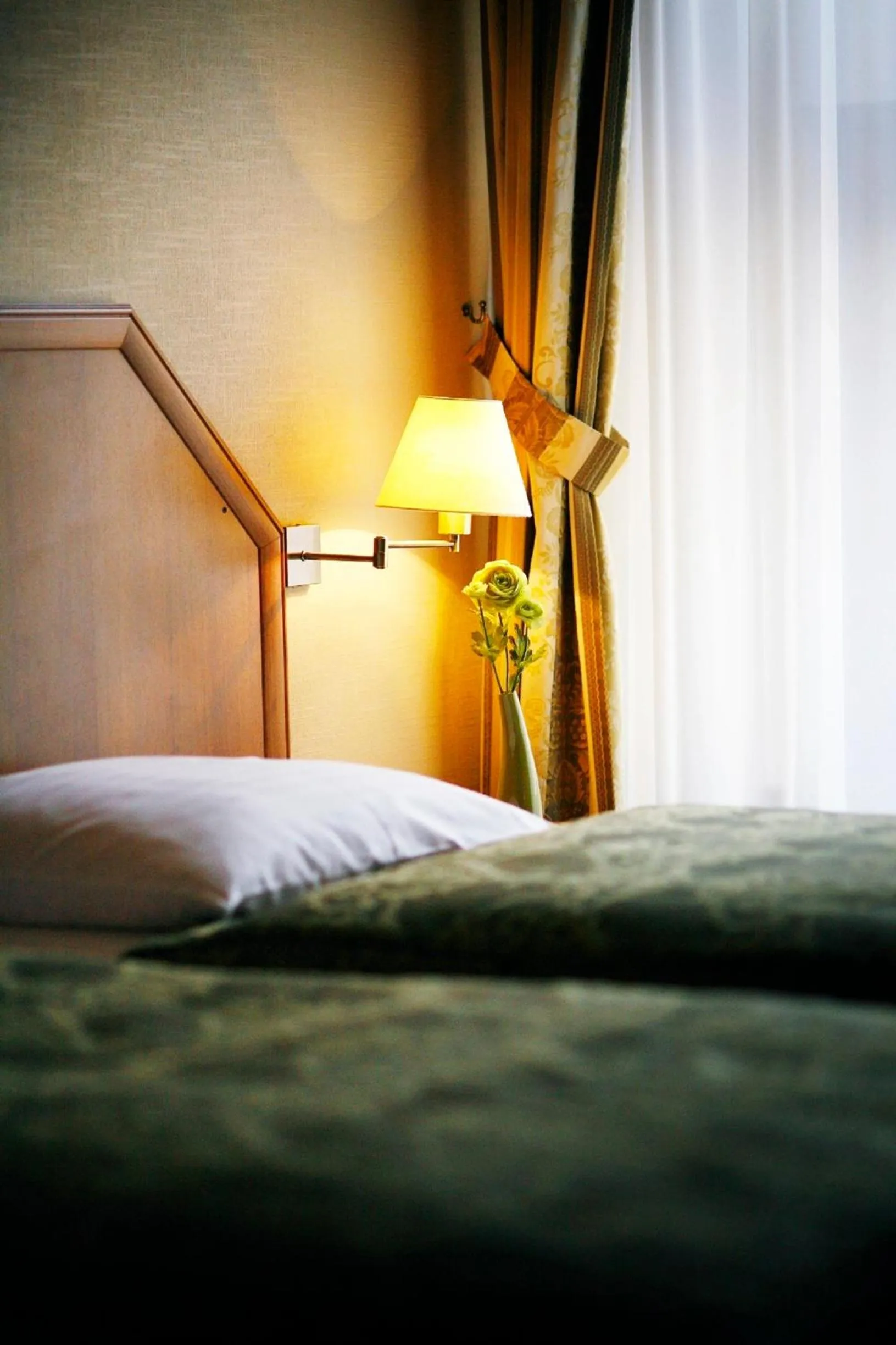 Bed in Hotel Zorza