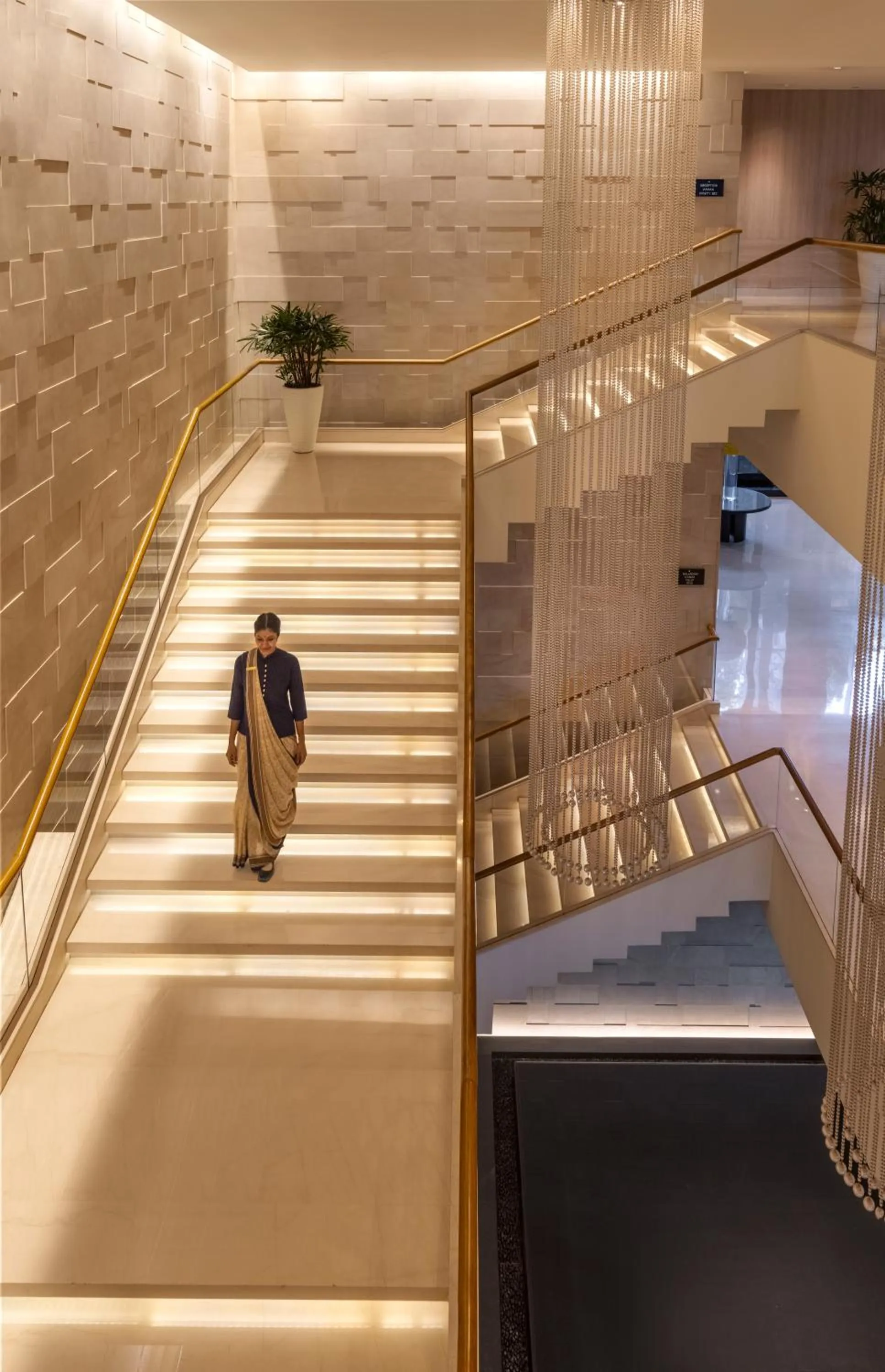 Lobby or reception in Trident Hyderabad