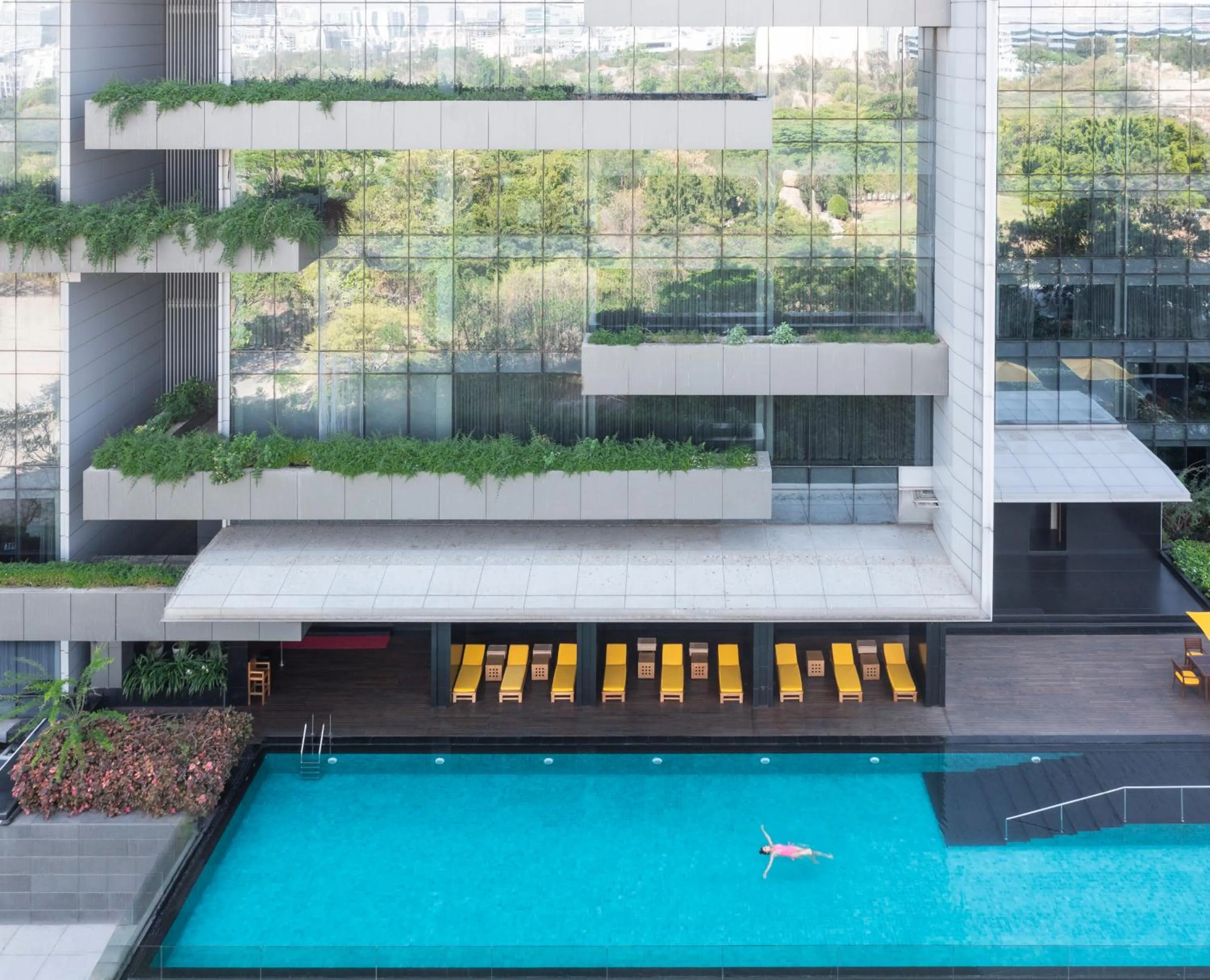 Facade/entrance in Trident Hyderabad