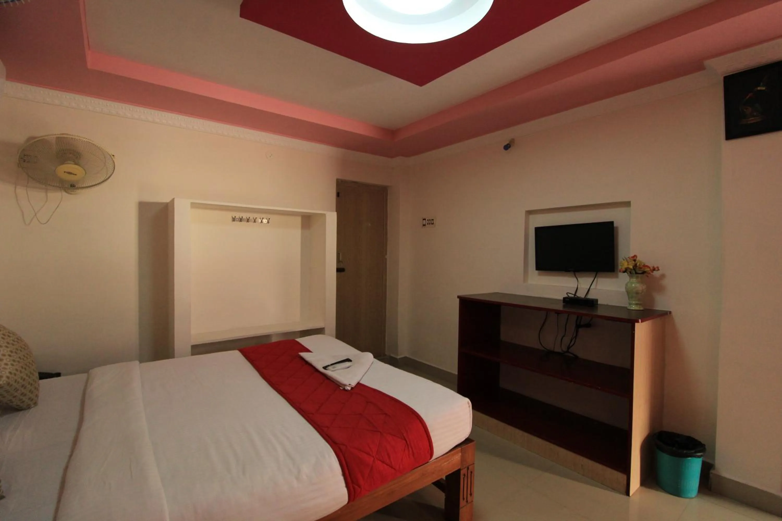 Bed in Just Guest House, Chennai Airport