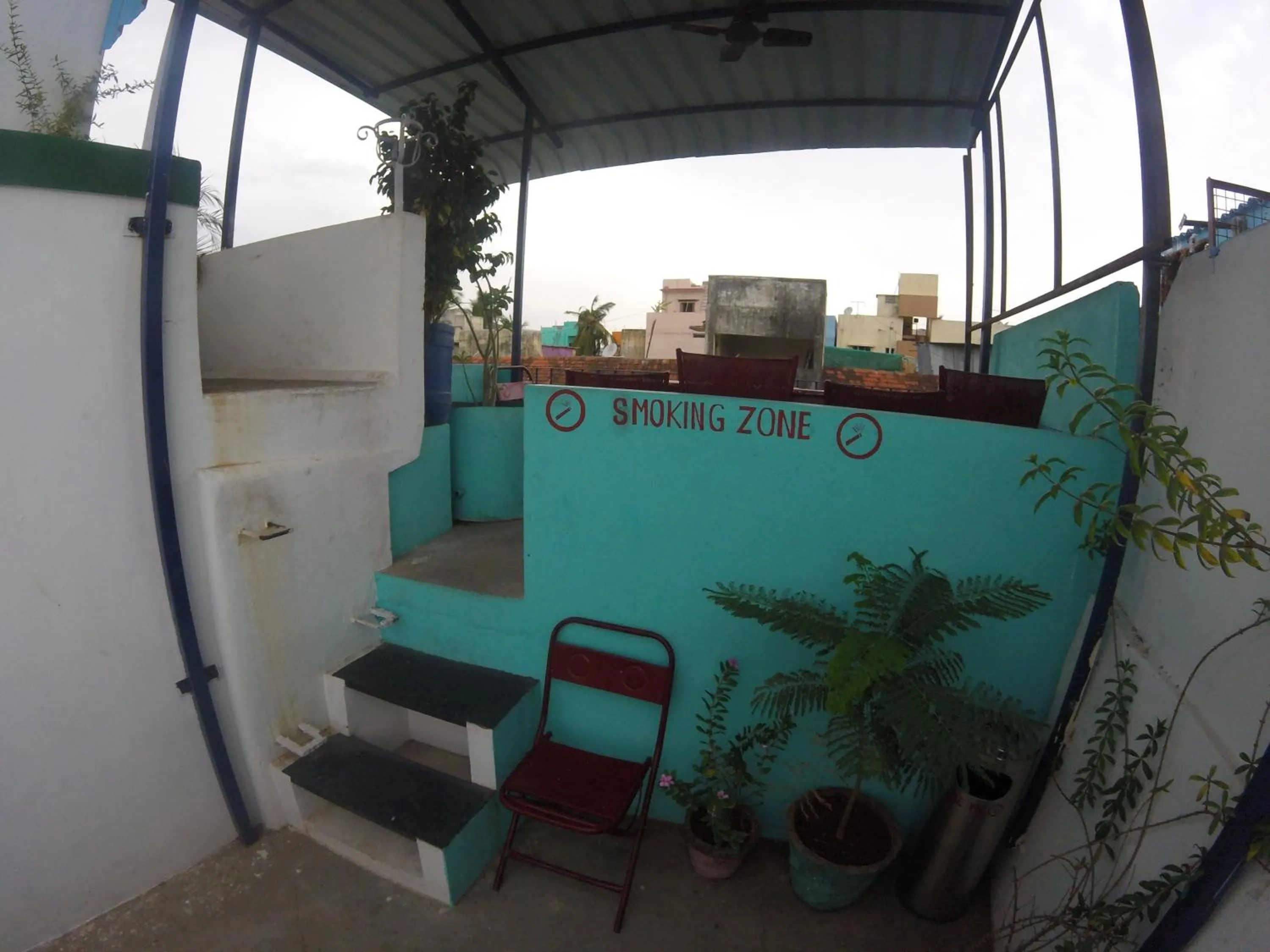 Property building in Just Guest House, Chennai Airport