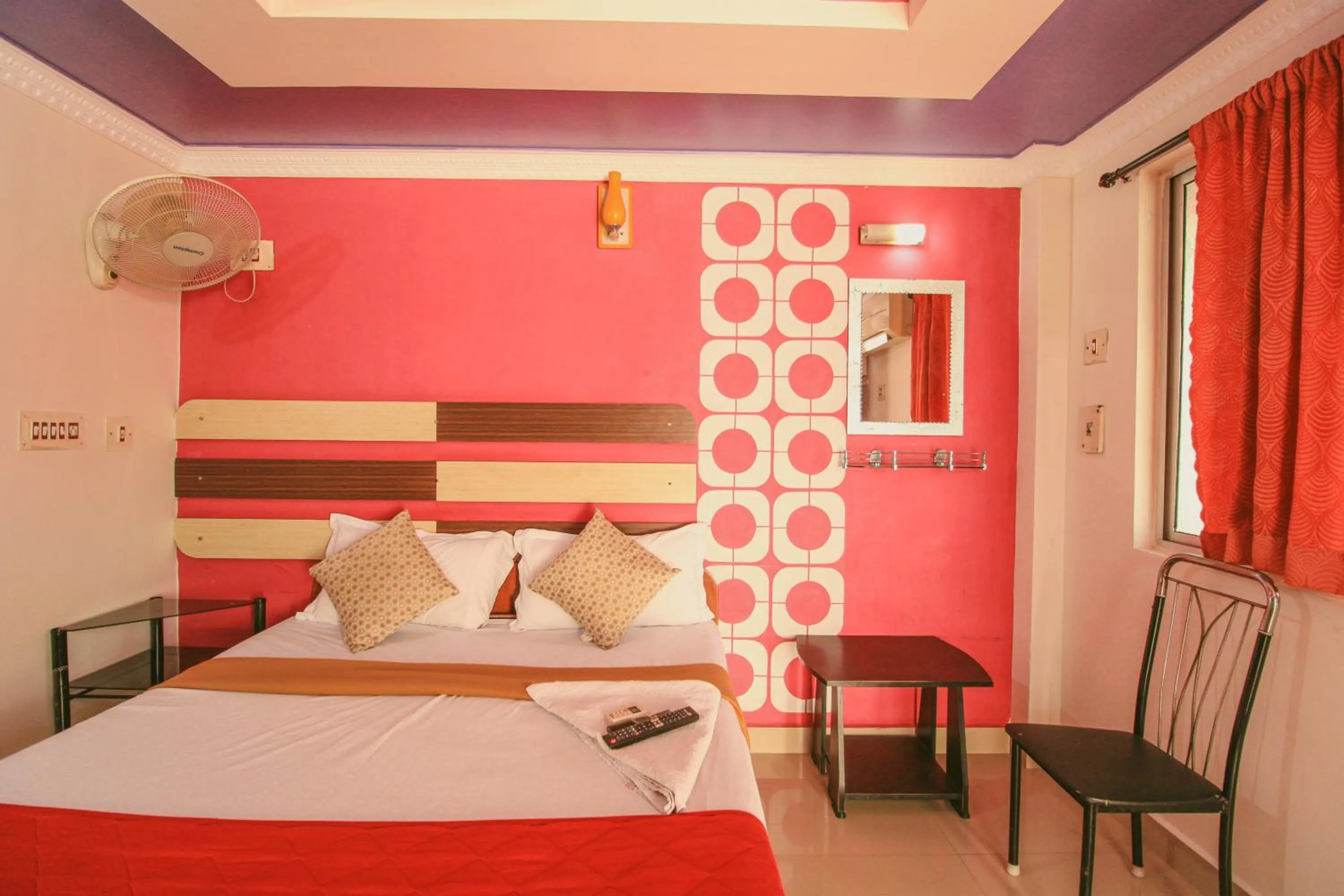 Bed in Just Guest House, Chennai Airport