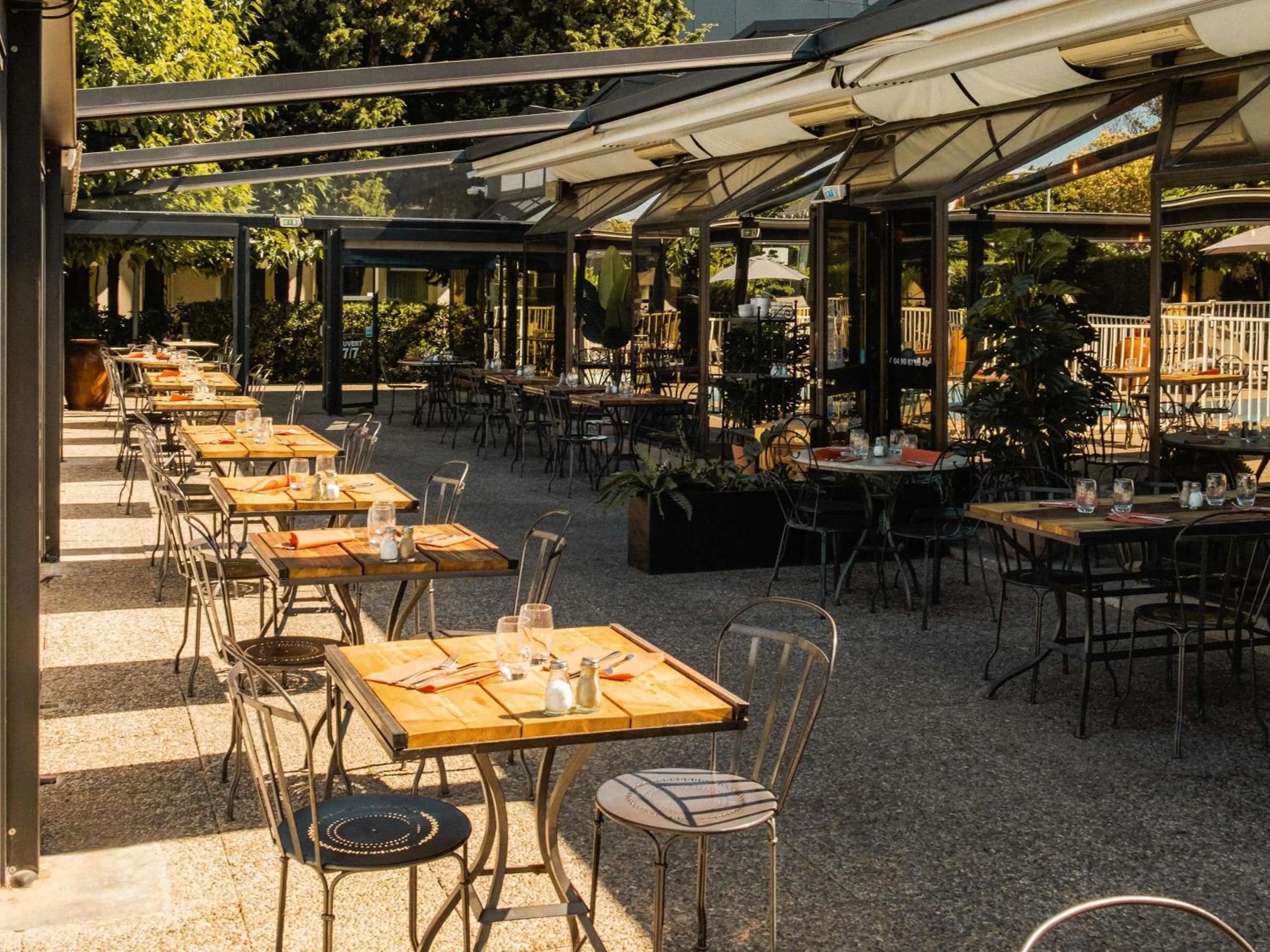 Restaurant/places to eat in ibis Styles Avignon Sud