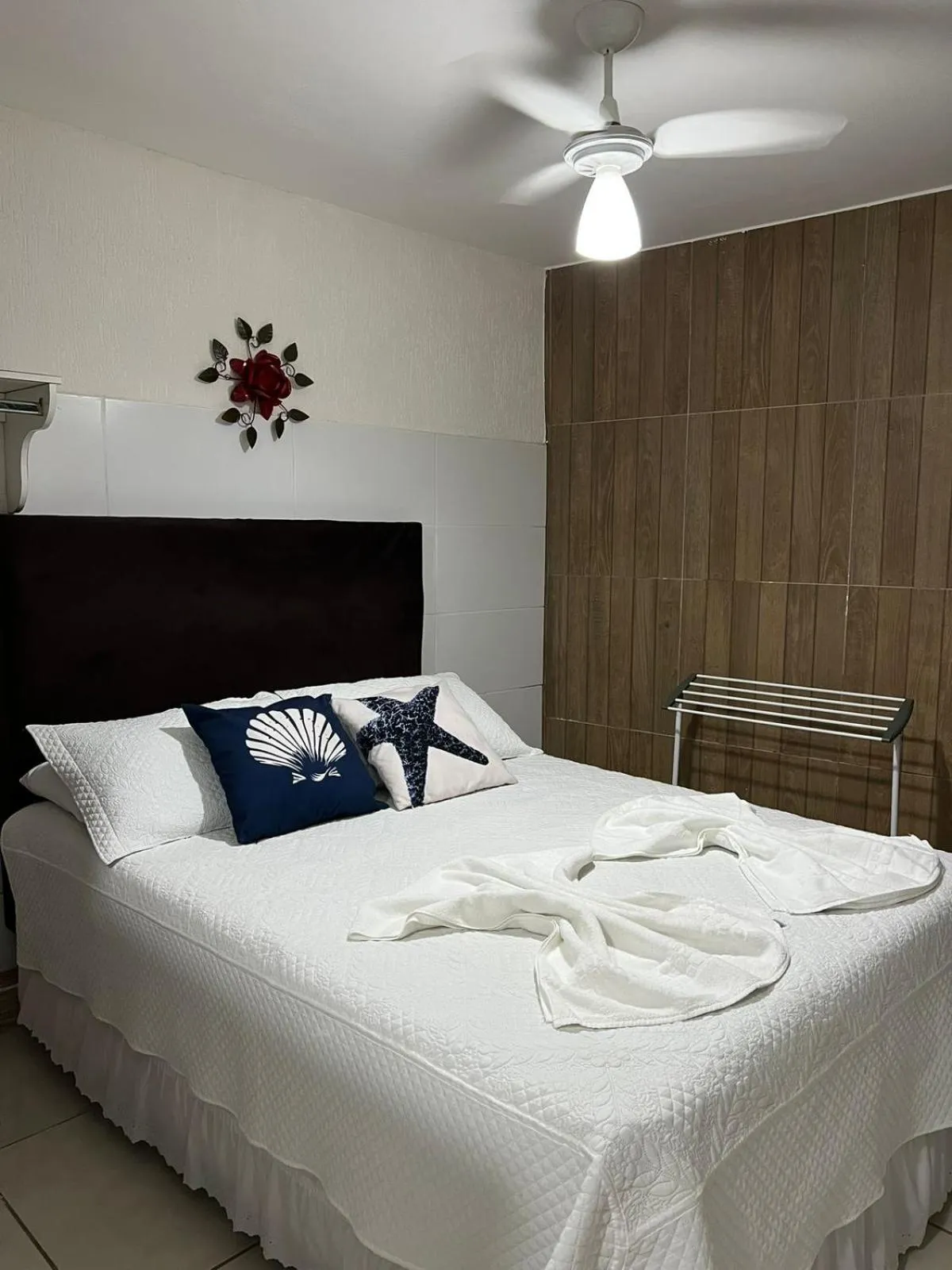 Bed in Pousada Casa Serra Alves