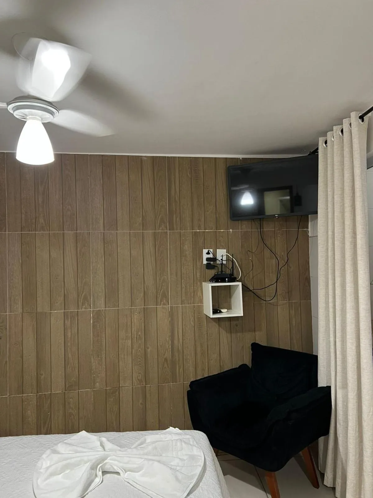 Bed in Pousada Casa Serra Alves