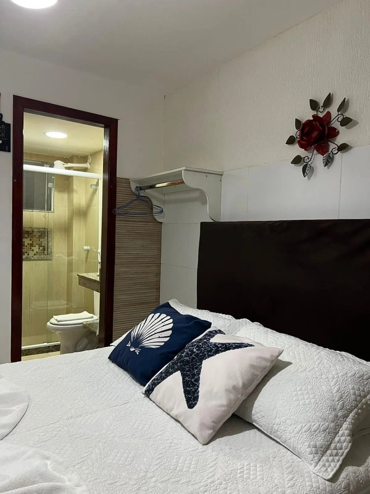 Bed in Pousada Casa Serra Alves