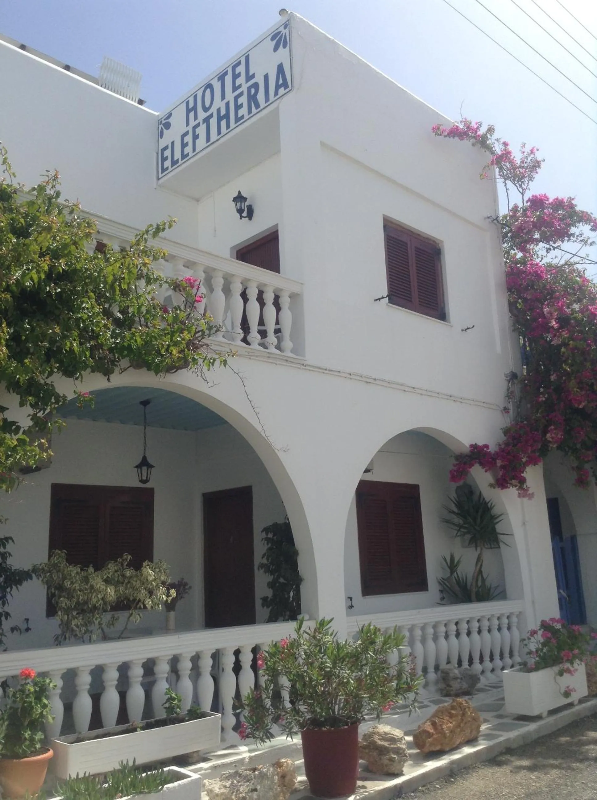 Facade/entrance in Hotel Eleftheria
