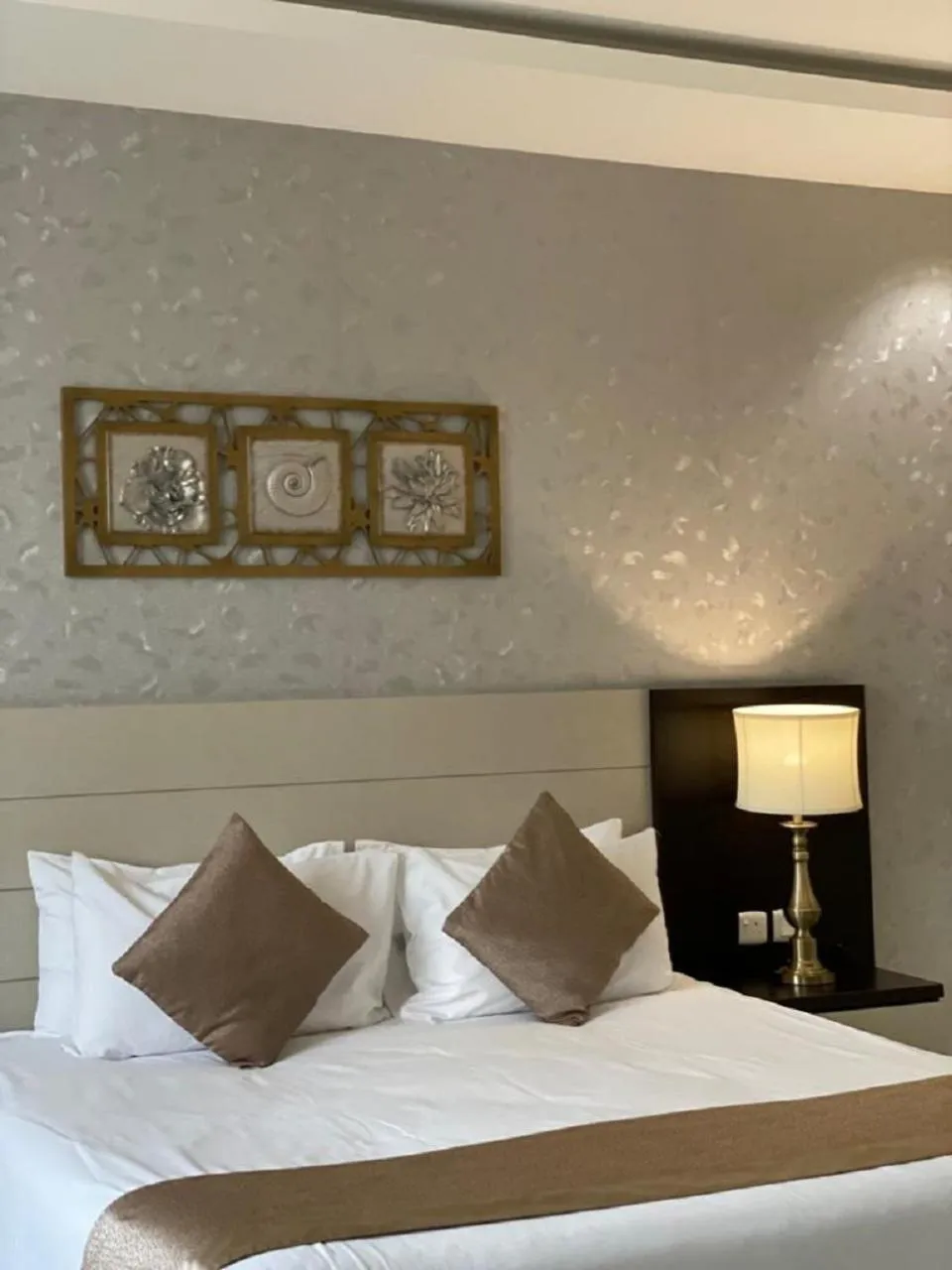 Bed in شقق قولد ان للشقق المخدومة