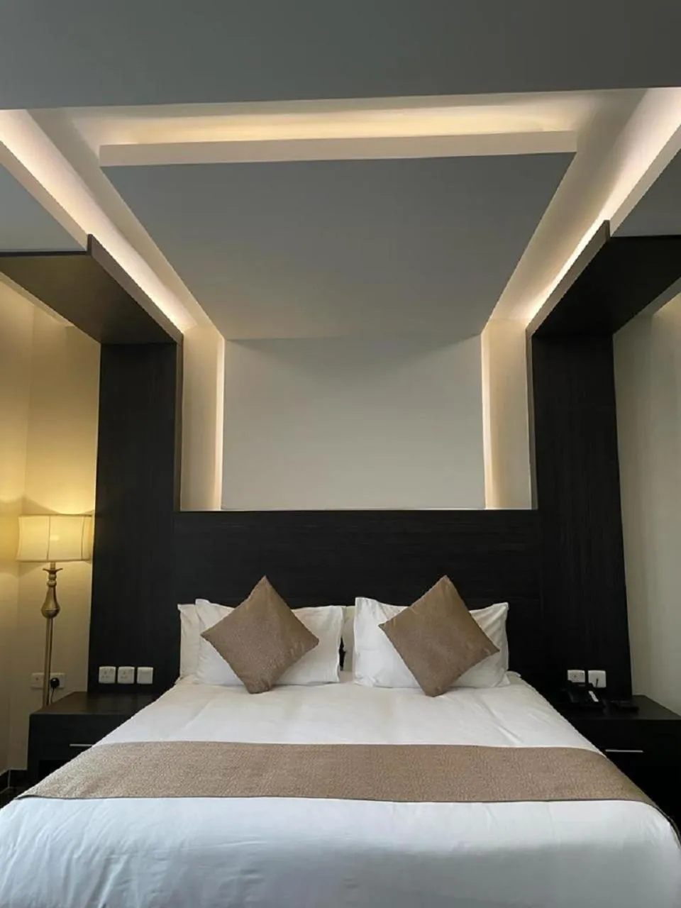 Bed in شقق قولد ان للشقق المخدومة