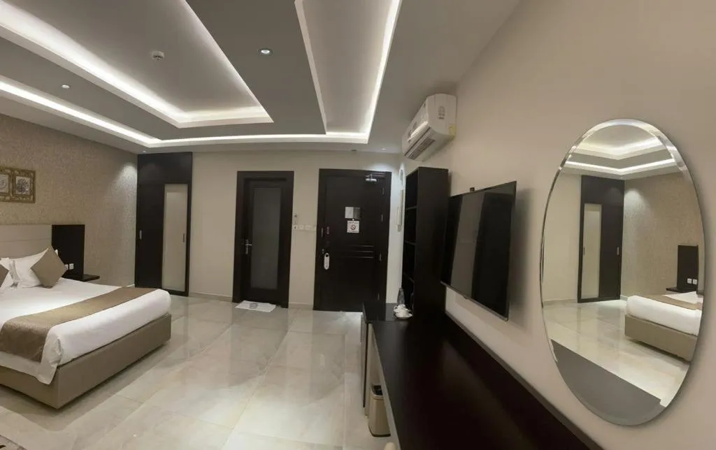 Bed in شقق قولد ان للشقق المخدومة