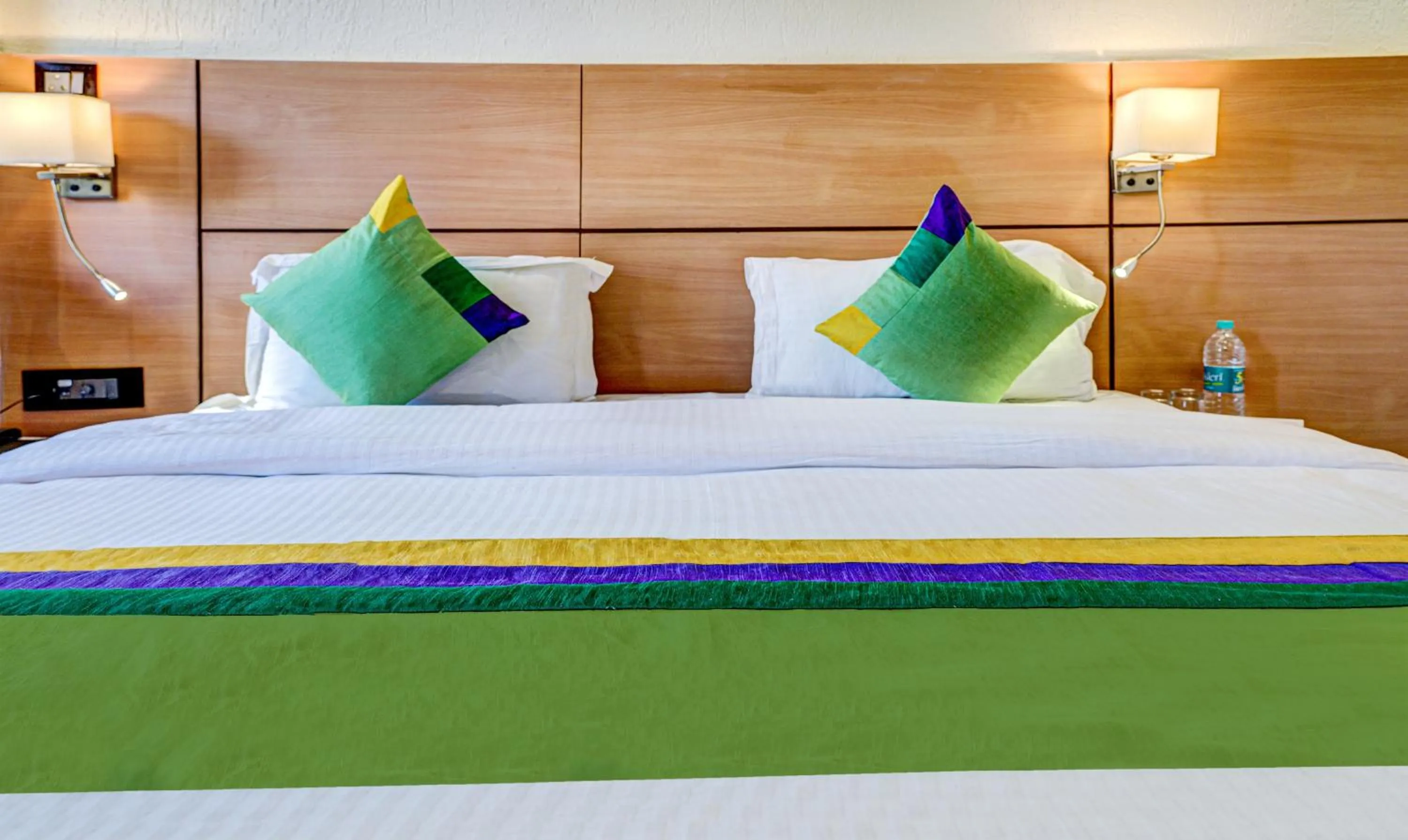 Bed in Hotel Sun Grand