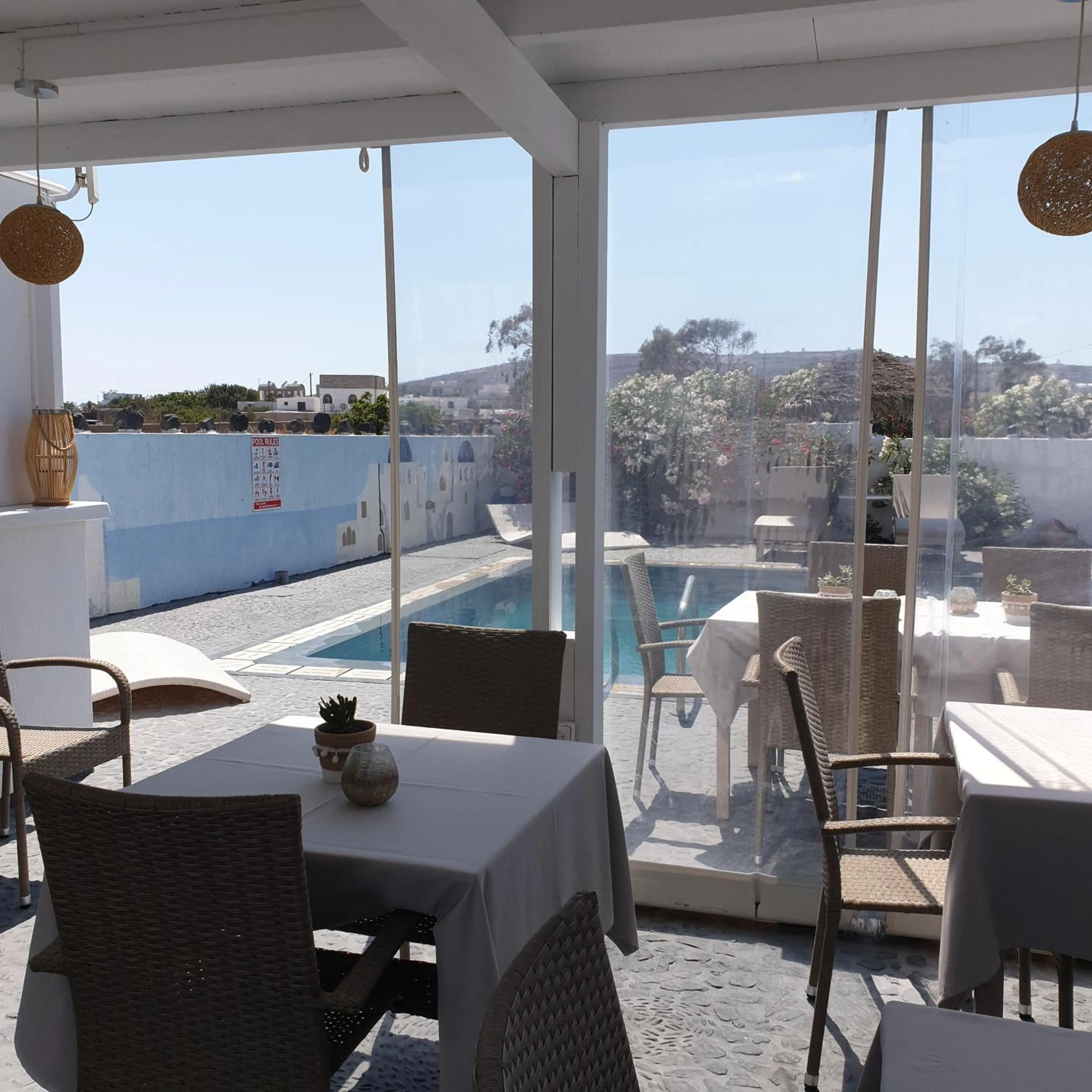 Dining area in Sagma Central Rooms