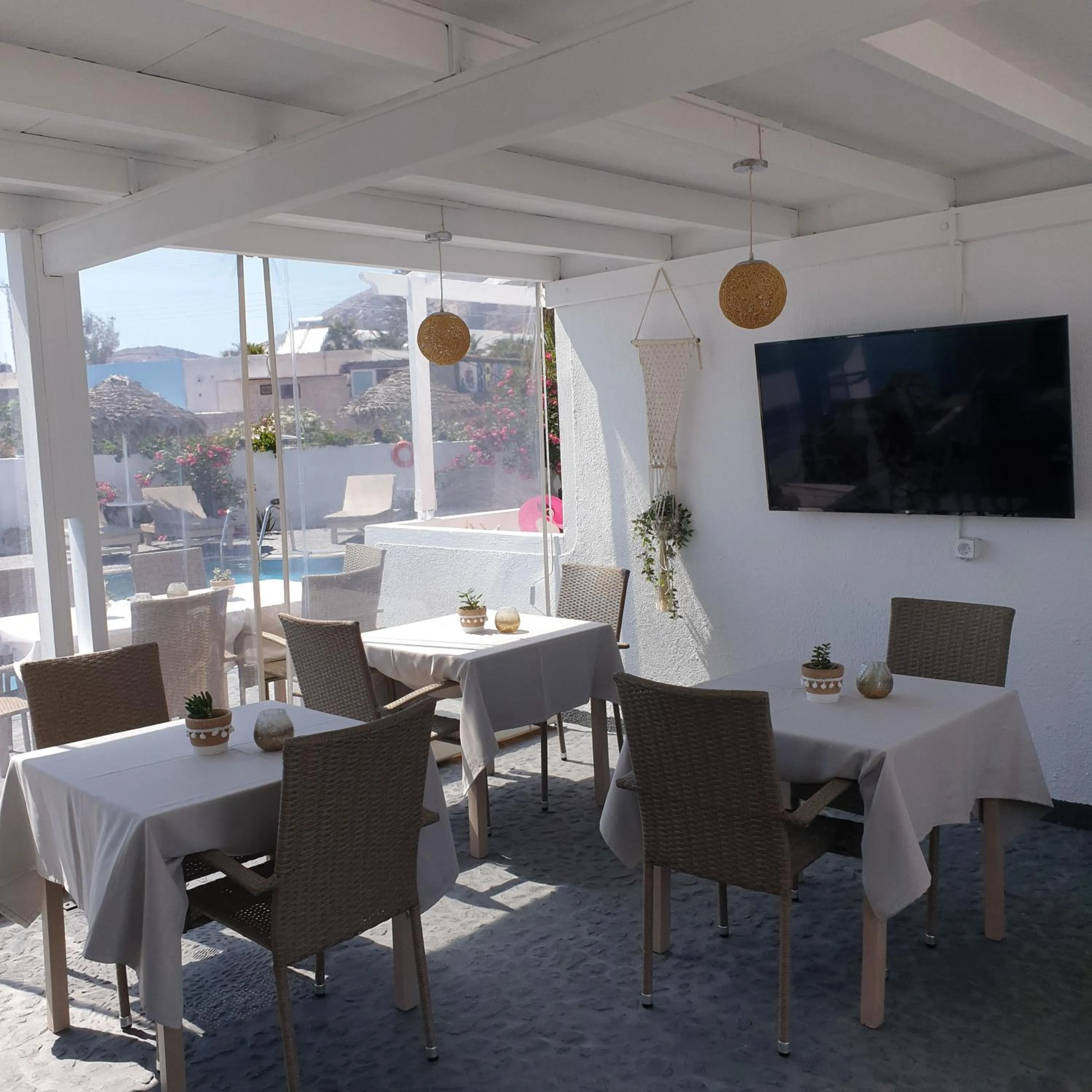 Dining area in Sagma Central Rooms