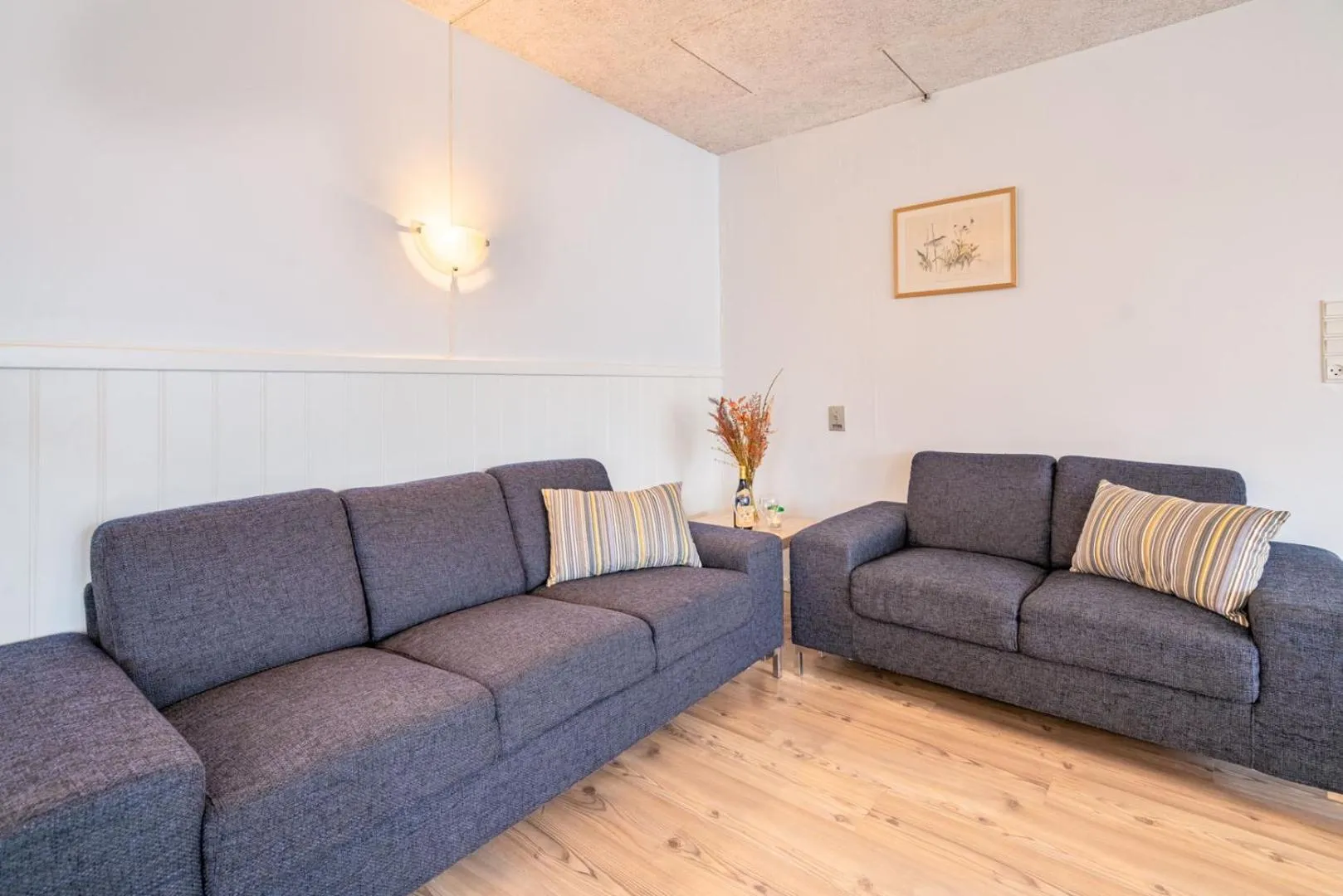 Communal lounge/ TV room in Lindvig - Ferie i naturen