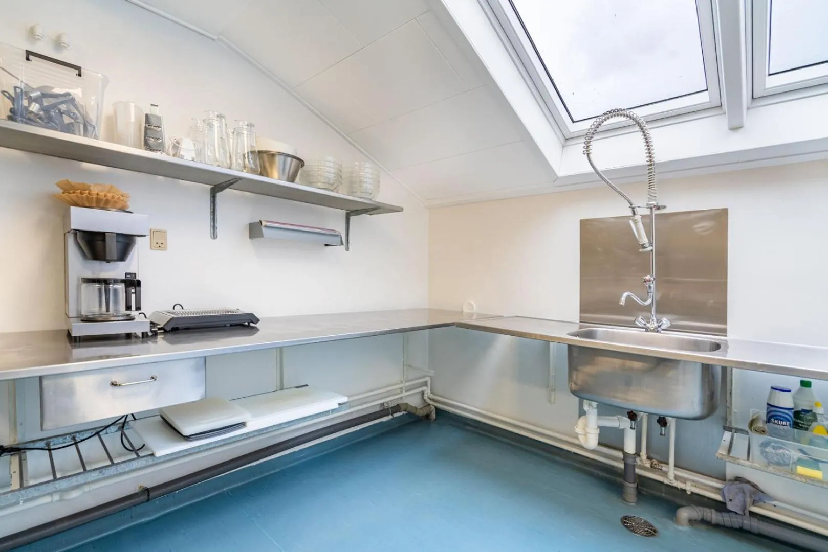 Communal kitchen in Lindvig - Ferie i naturen