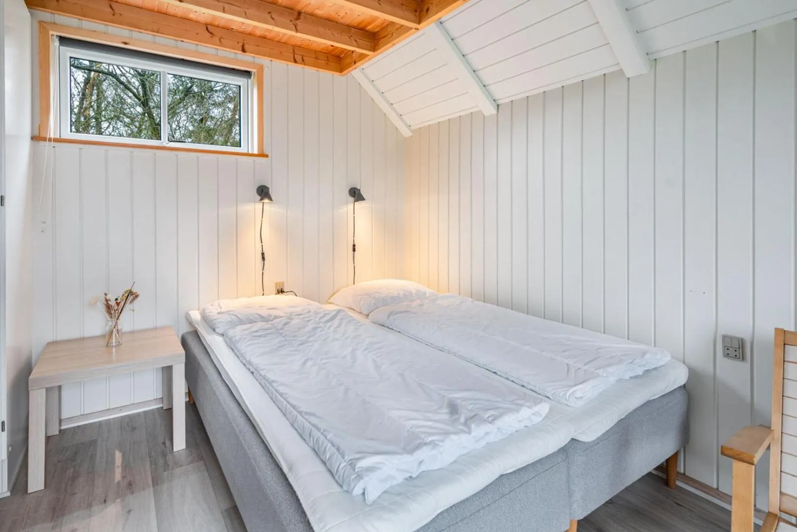 Bedroom, Bed in Lindvig - Ferie i naturen