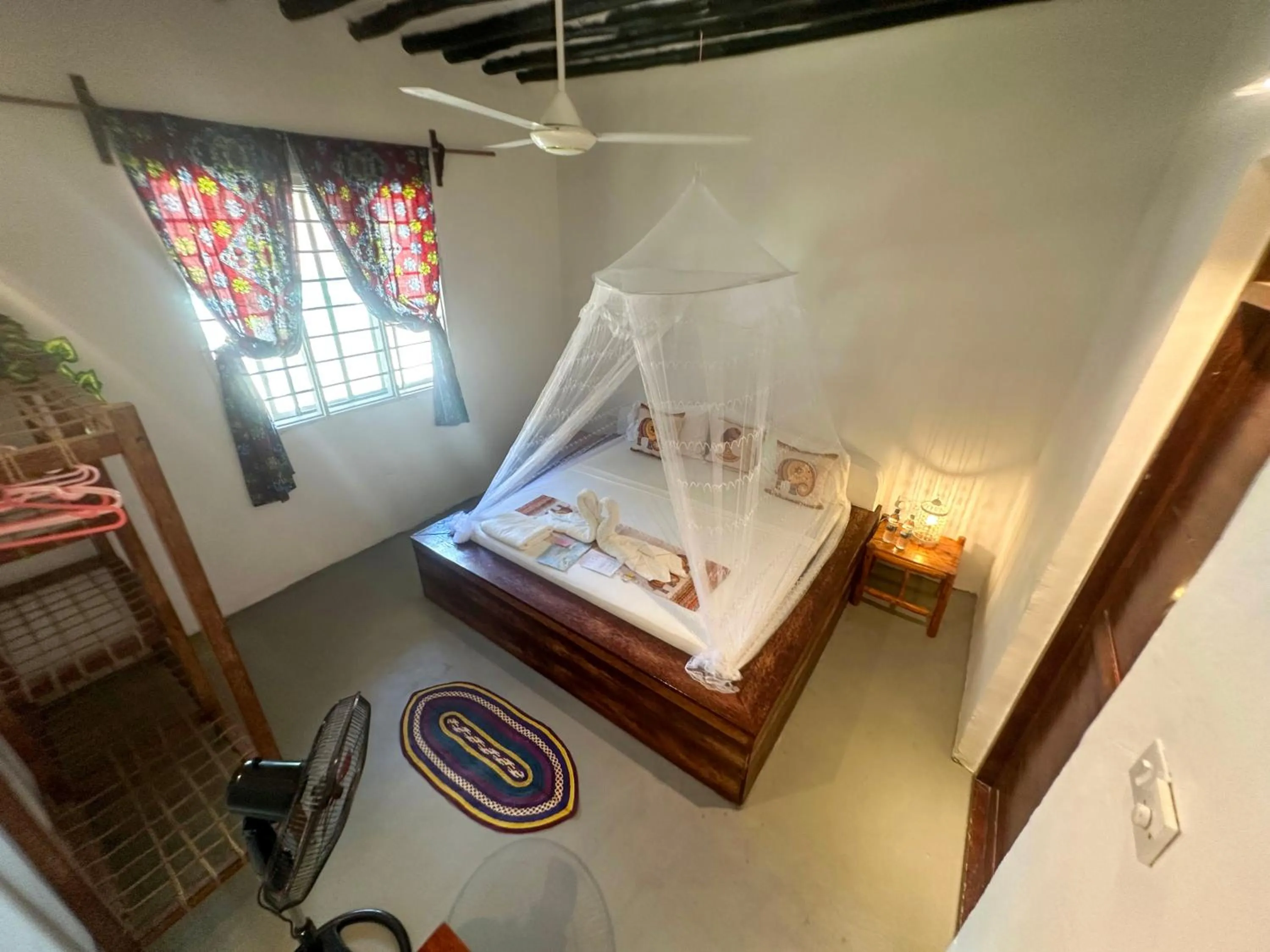 Bed in The African Paradise Beach Hotel